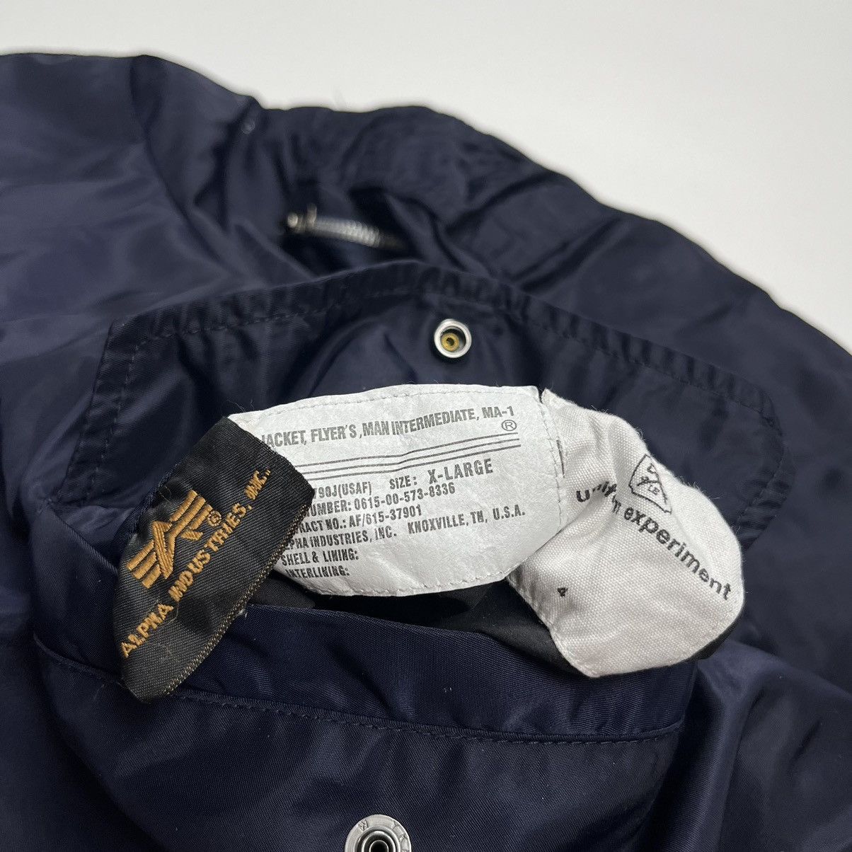 Alpha Industries × Mastermind Japan FW 2013 Mastermind x UE ‘Skull and Bones’ Bomber Size US XL / EU 56 / 4 - 10 Thumbnail
