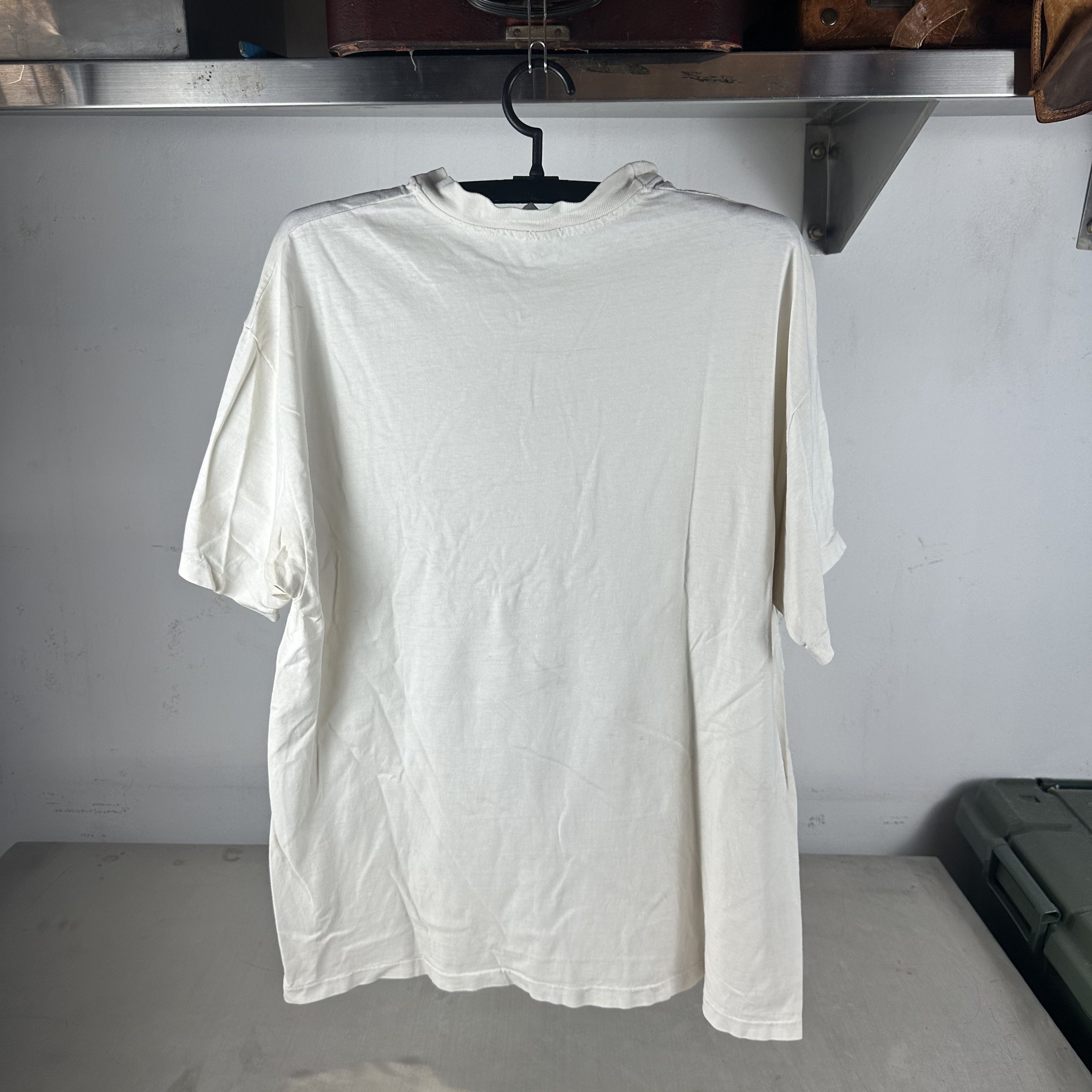 Vintage ​​​Peggy Murray The Way to a Man's Heart Through Fishing Tee Size US XL / EU 56 / 4 - 11 Thumbnail