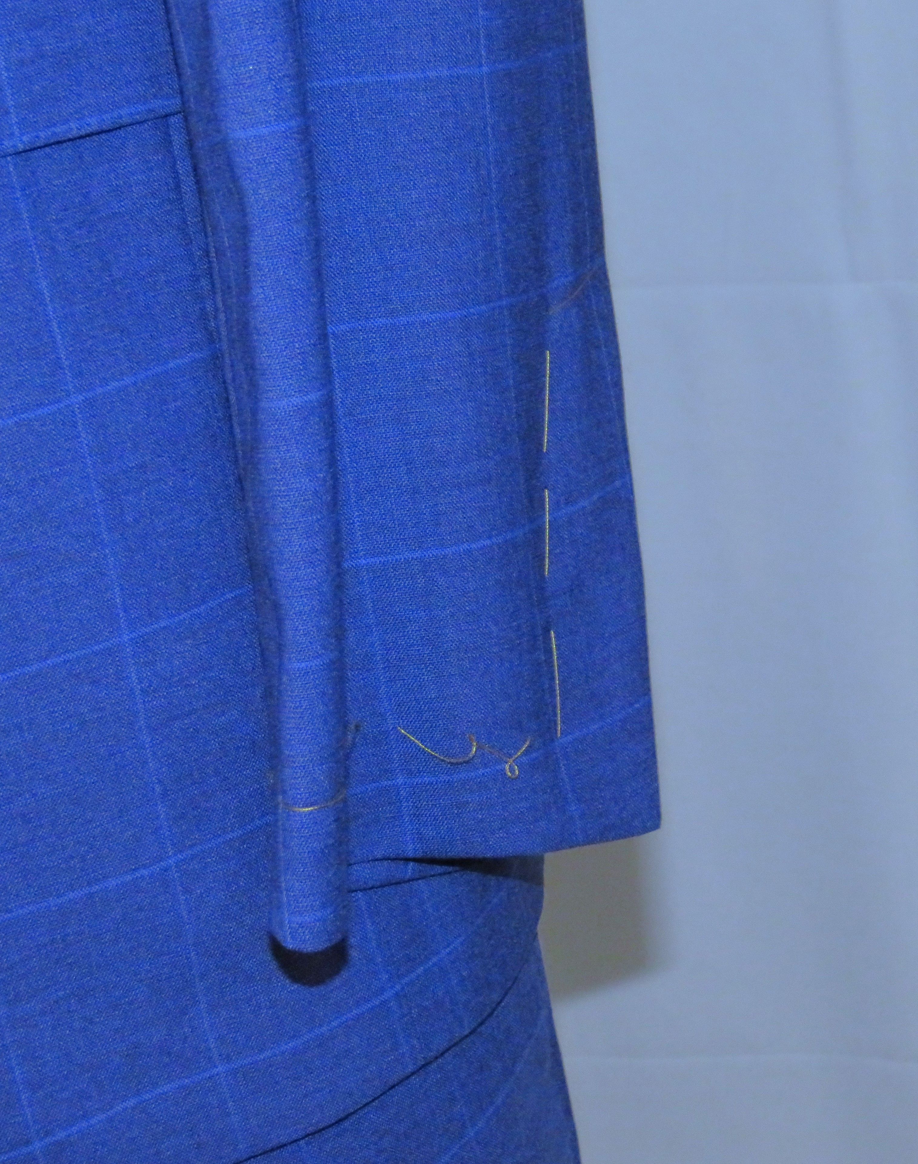 Brooks Brothers Golden Fleece Current Blue Plaid Two Button Suit 40R NWT Size 40R - 11 Thumbnail