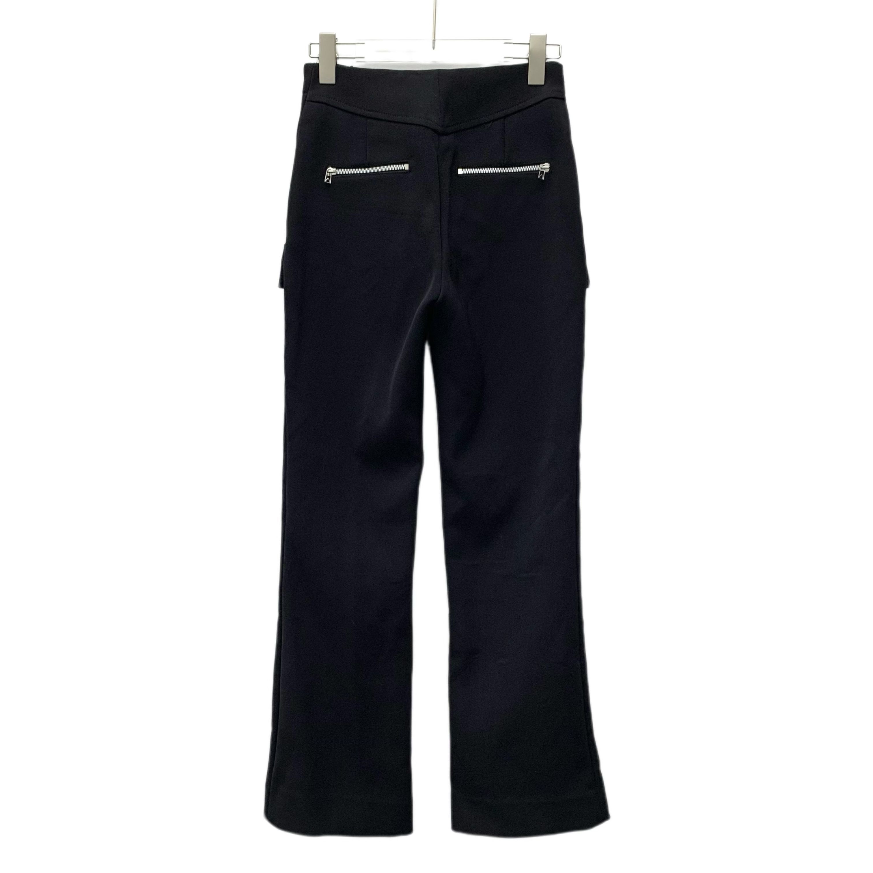 Bottega Veneta Bottega Veneta Black Wool Workwear Casual Trousers (Size XS) Size 25" / US 0 / IT 36 - 8 Thumbnail