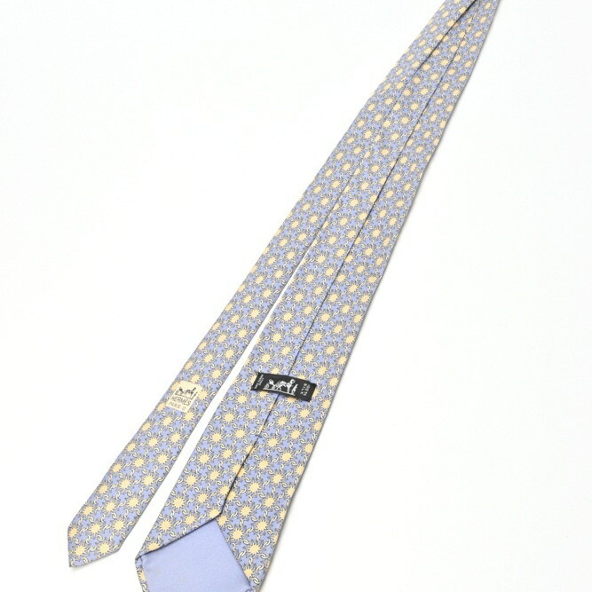 image of Hermes Tie in Grey, Men's