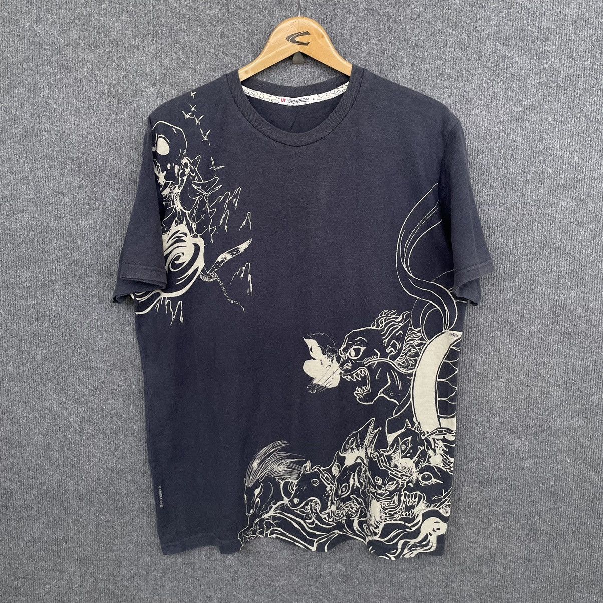 Anime × Japanese Brand × Uniqlo Vintage Inuyasha Devil Anime T Shirt x Uniqlo Size US L / EU 52-54 / 3 - 1 Thumbnail