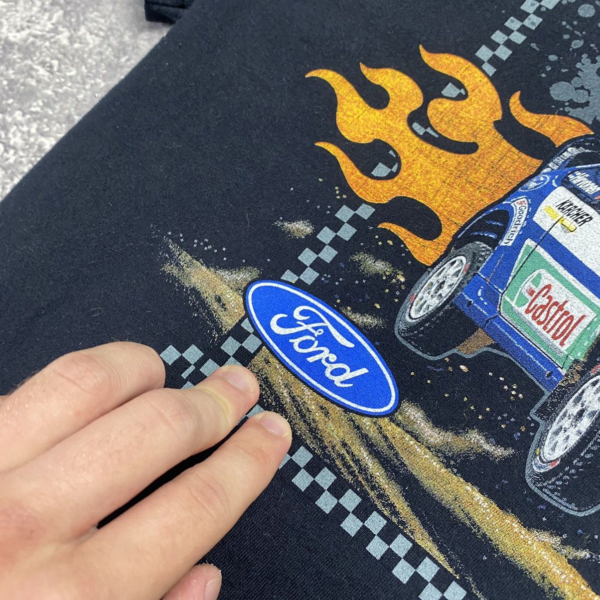 Ford Vintage Ford Mikko Hirvonen Flying 4 racing nascar tee Size US M / EU 48-50 / 2 - 5 Thumbnail