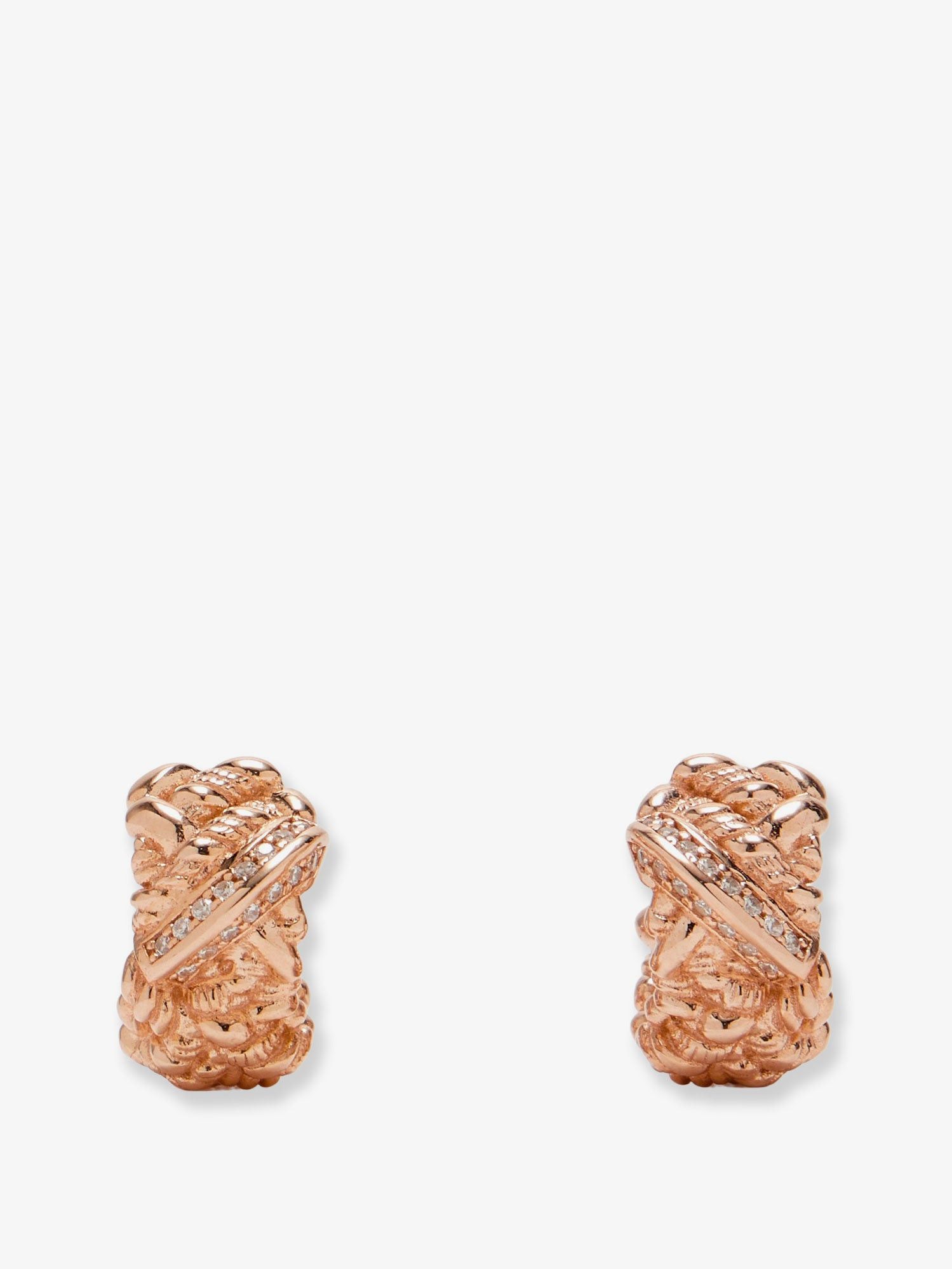 Bottega Veneta Brass Earrings With Gold Finishes Size ONE SIZE - 1 Thumbnail
