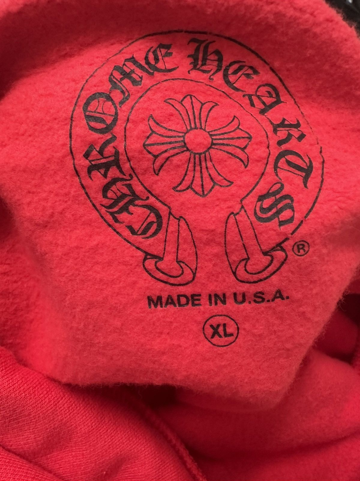 Chrome Hearts Chrome Hearts scroll logo hoodie Size US XL / EU 56 / 4 - 7 Thumbnail
