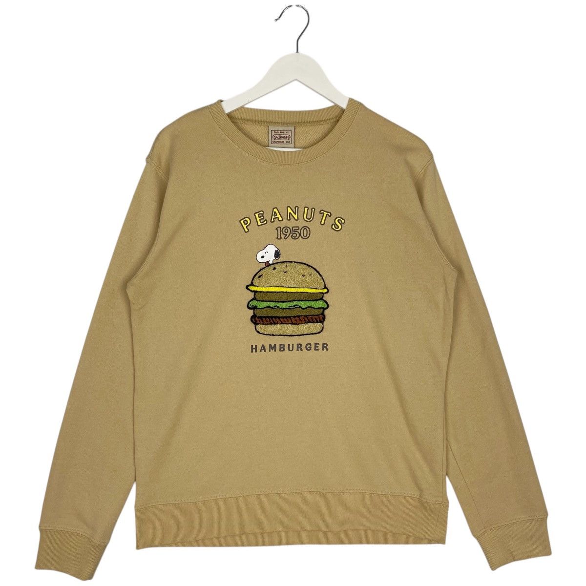 Vintage Vintage Peanuts Snoopy Hamburger Crewneck Sweatshirt Size L Size US L / EU 52-54 / 3 - 1 Thumbnail