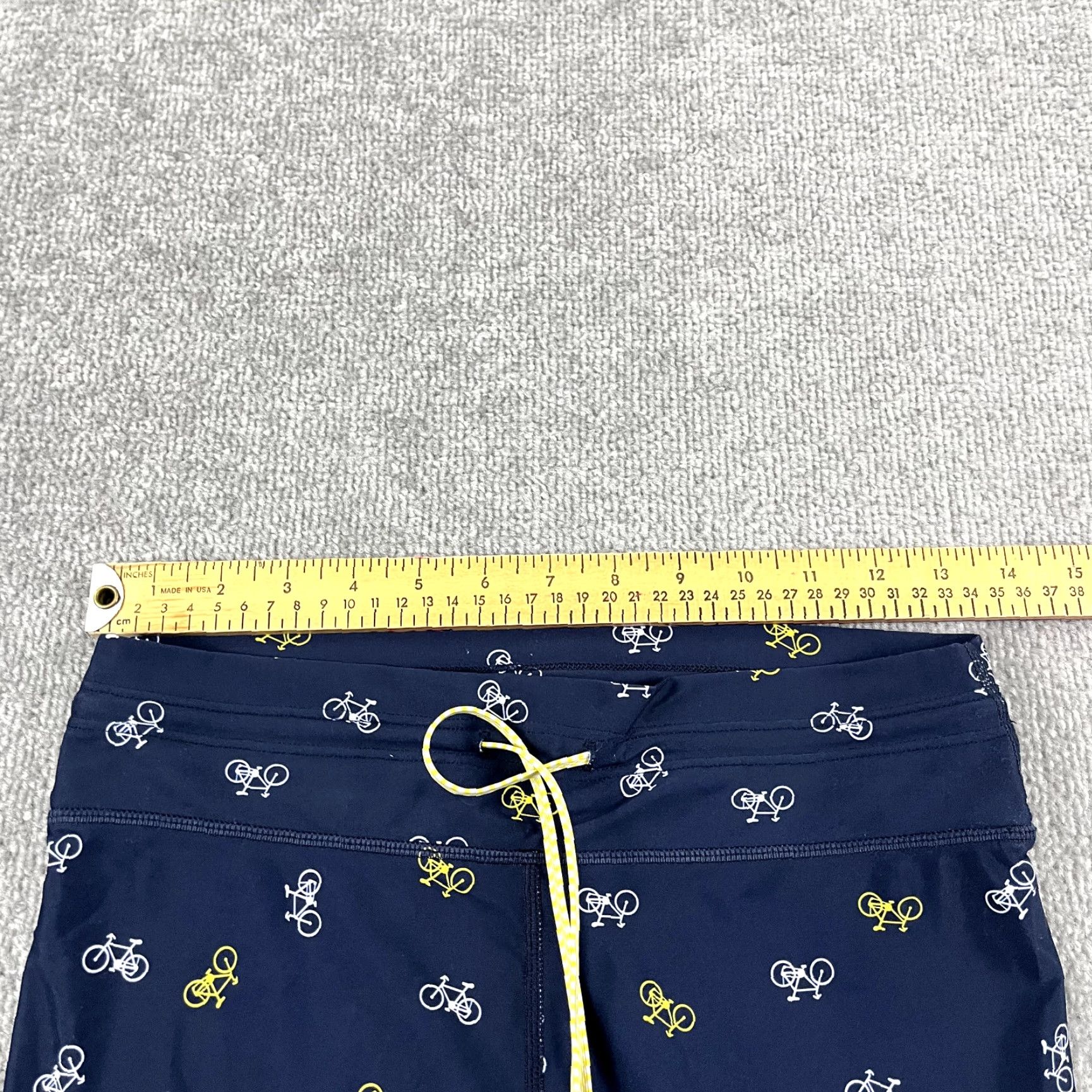 The Upside SOULCYCLE x THE UPSIDE Leggings Womens Small Cropped 24" Navy Blue Workout Gym Size 28" / US 6 / IT 42 - 5 Thumbnail