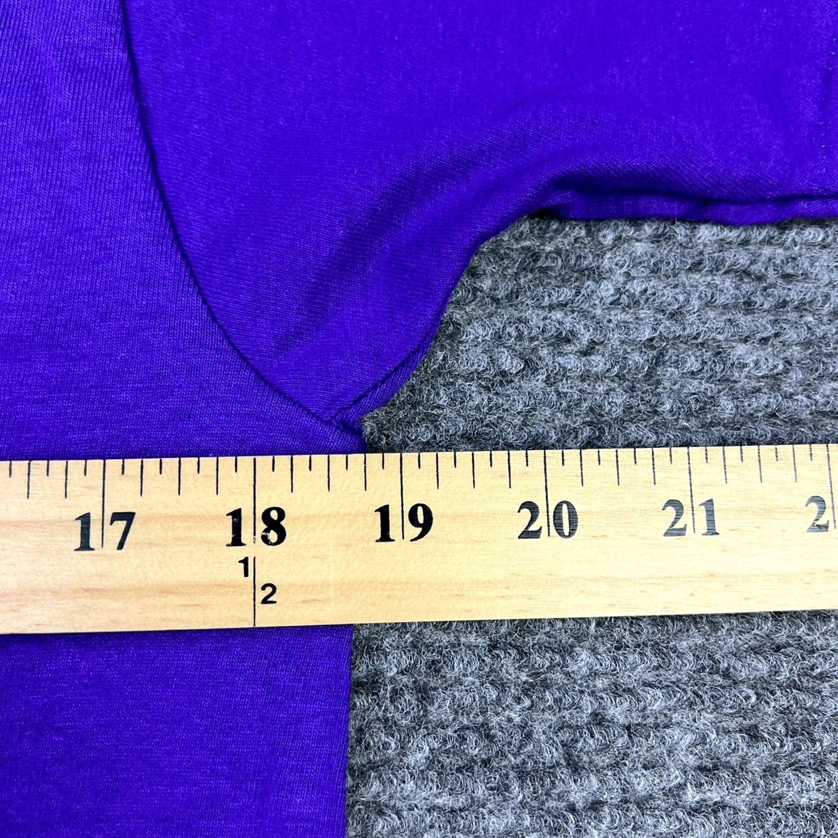 Vintage VINTAGE BVD Shirt Mens M Purple Single Stitch Selvedge Pocket 80s 70s Deadstock USA Size US M / EU 48-50 / 2 - 6 Thumbnail
