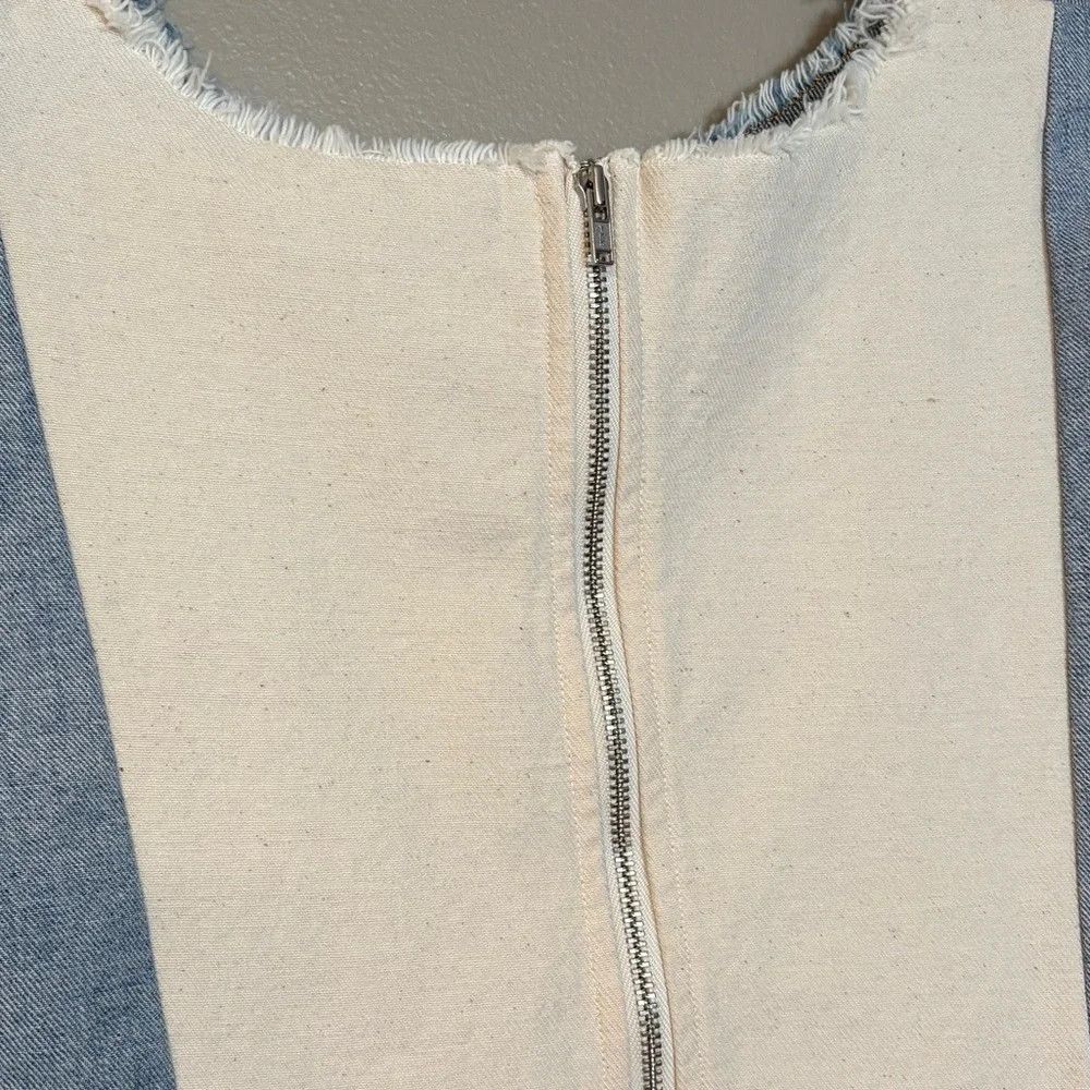 Sea New York SEA new york distressed raw denim sleeveless cami frayed hem Size S / US 4 / IT 40 - 6 Thumbnail