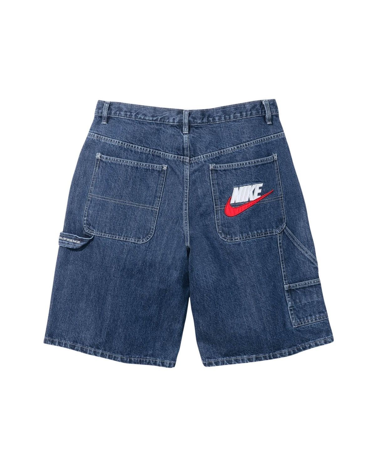 ランキング１位受賞 Supreme Supreme x Nike Denim Washed Short Short ...