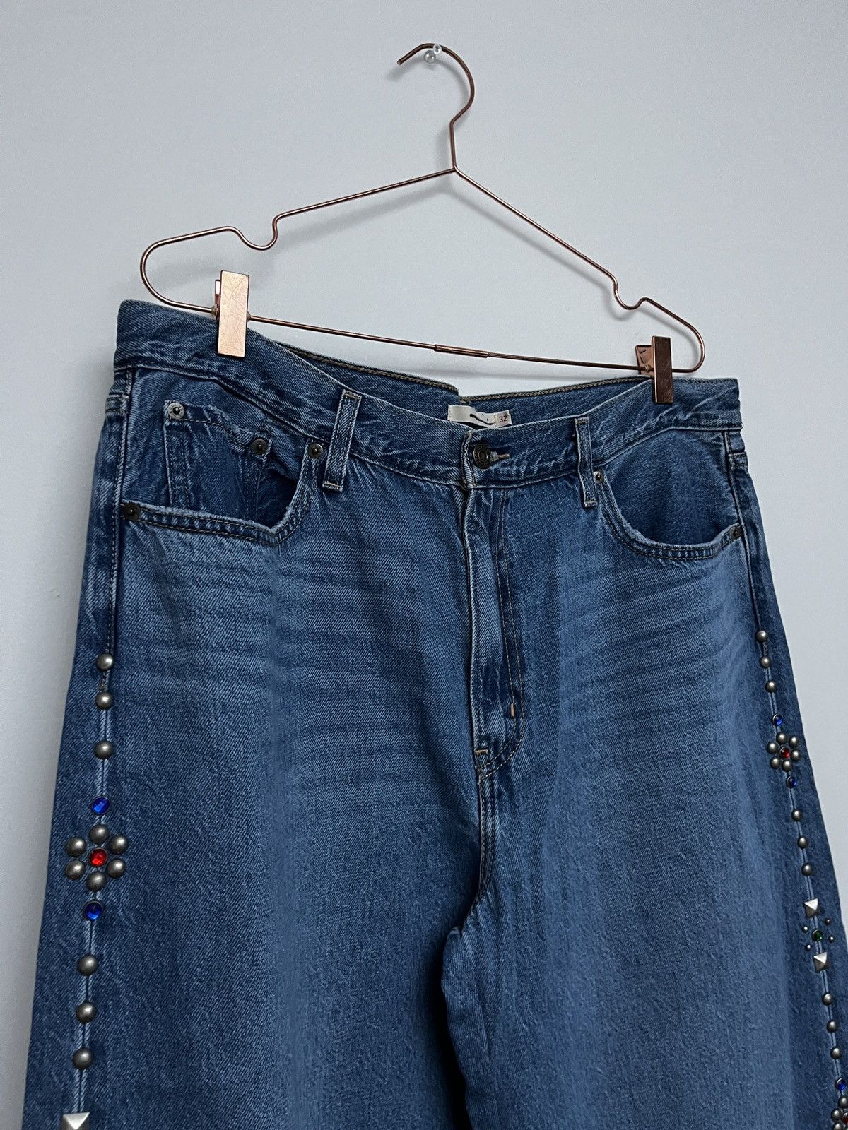 Levi's Anna Sui x Levi’s Wide Leg Jeans (unisex) Size US 36 / EU 52 - 18 Thumbnail