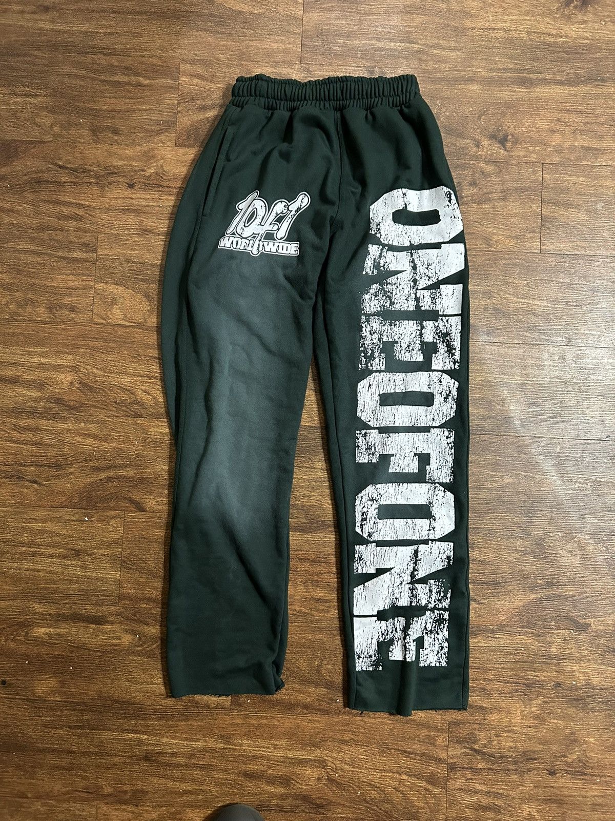 image of One Of One Sunfaded Pants in Green, Men's (Size 32)