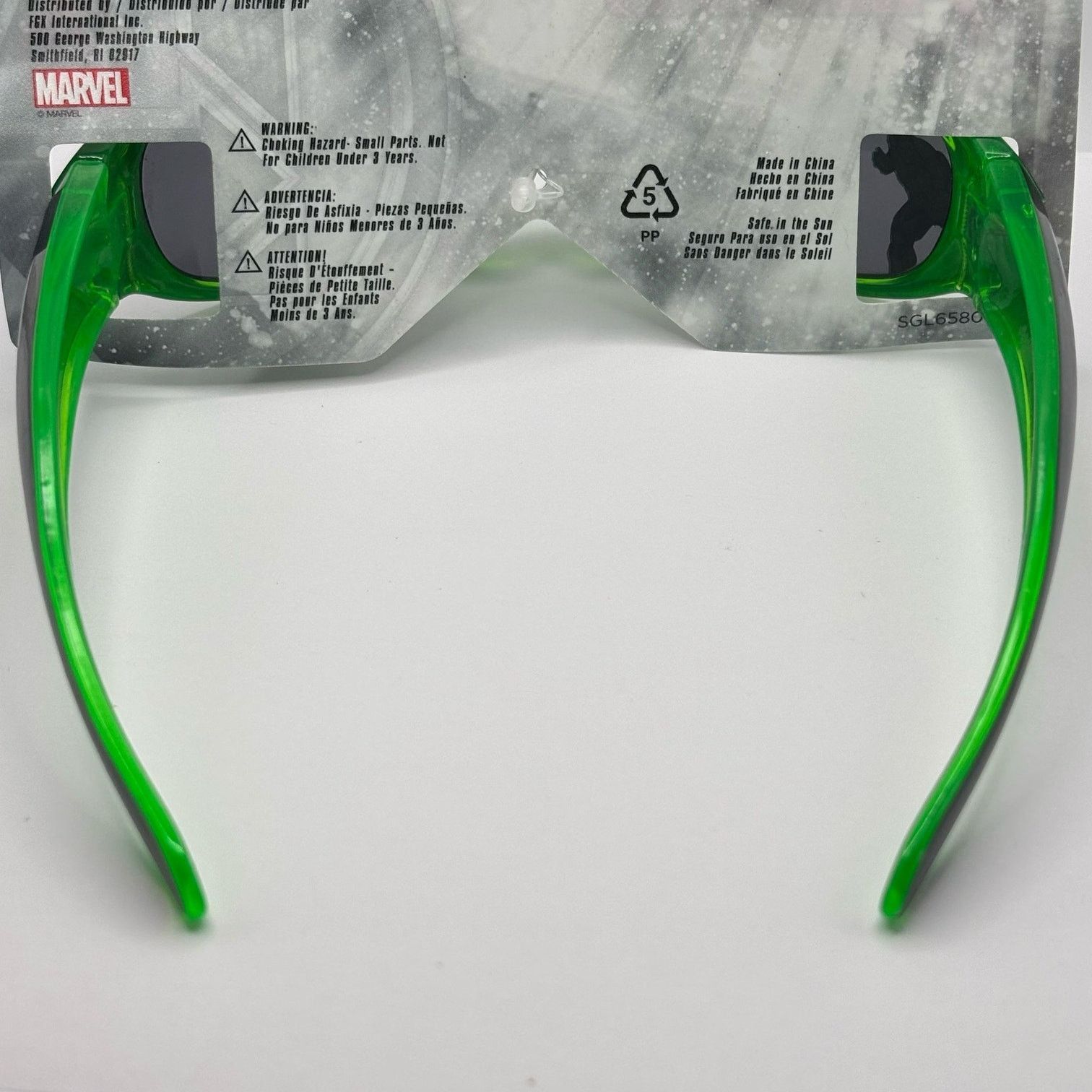 Marvel Comics Green Avengers Kid's Sunglasses Size ONE SIZE - 7 Thumbnail
