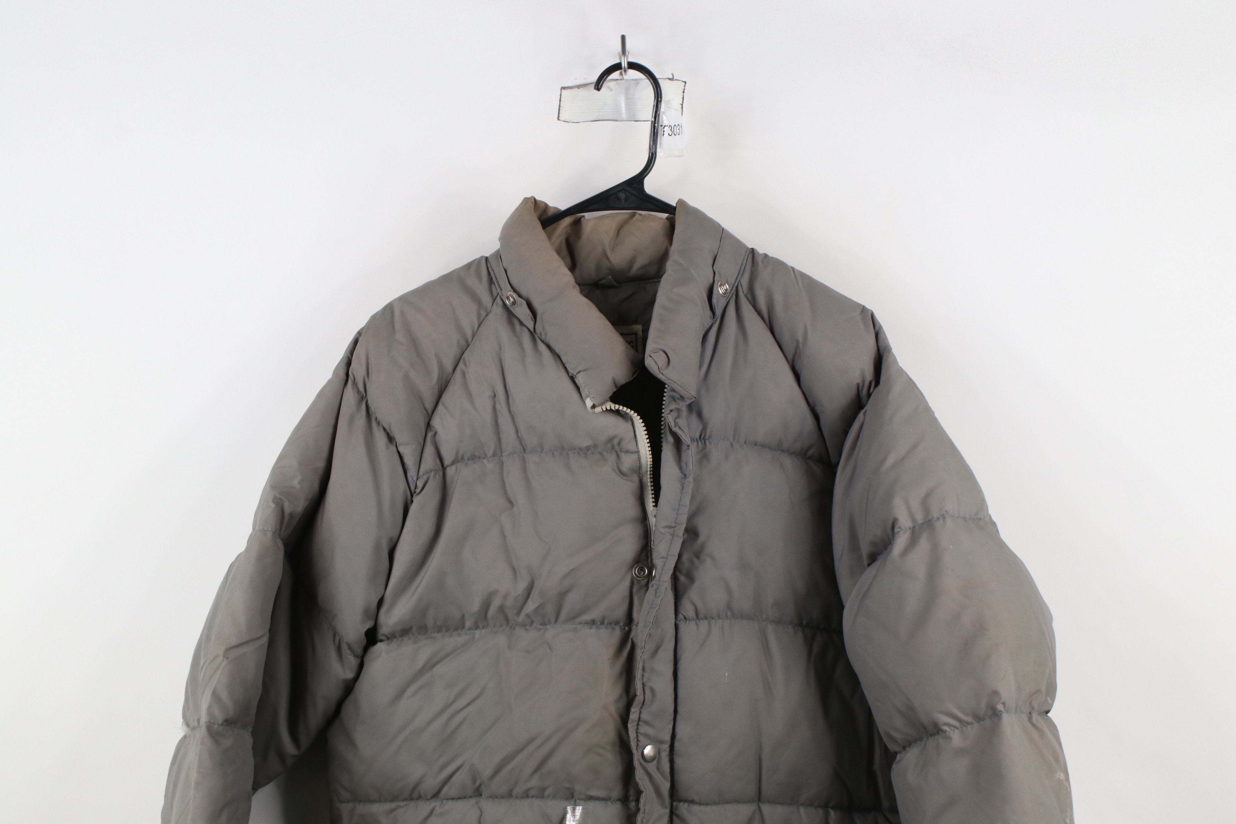 Vintage Vintage 70s Streetwear Duck Down Winter Puffer Jacket Gray Size US L / EU 52-54 / 3 - 2 Thumbnail
