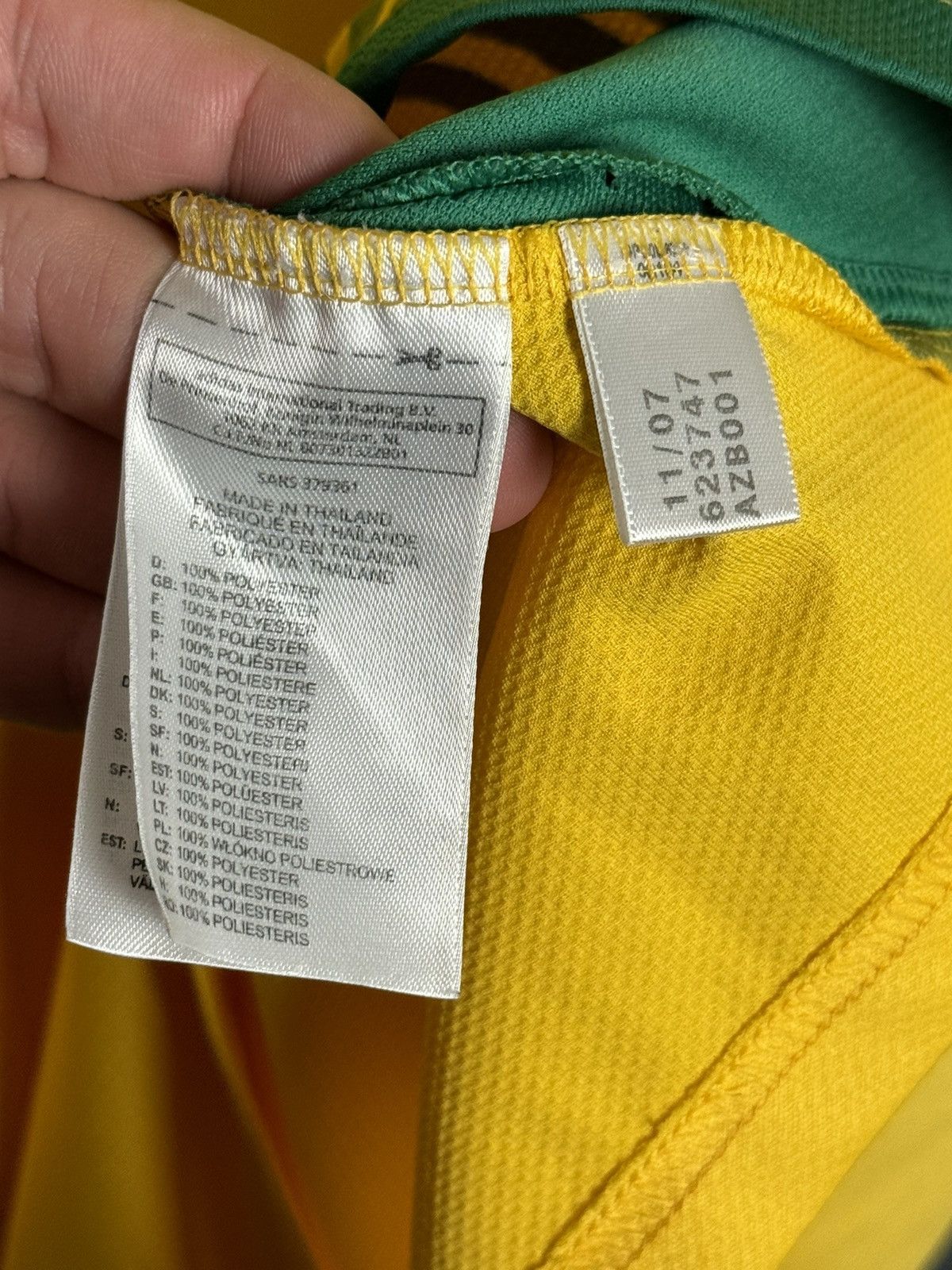 Adidas South Africa National Team 07/09 Home Football Jersey Shirt Size US L / EU 52-54 / 3 - 23 Thumbnail