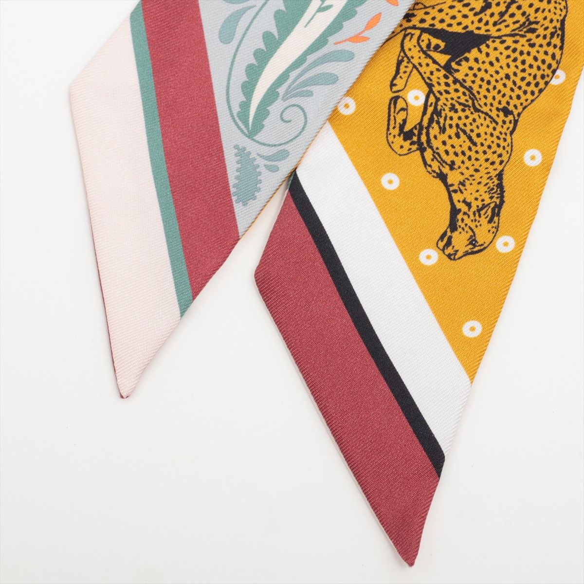 Hermes Twilly Leopard Silk Size ONE SIZE - 2 Thumbnail
