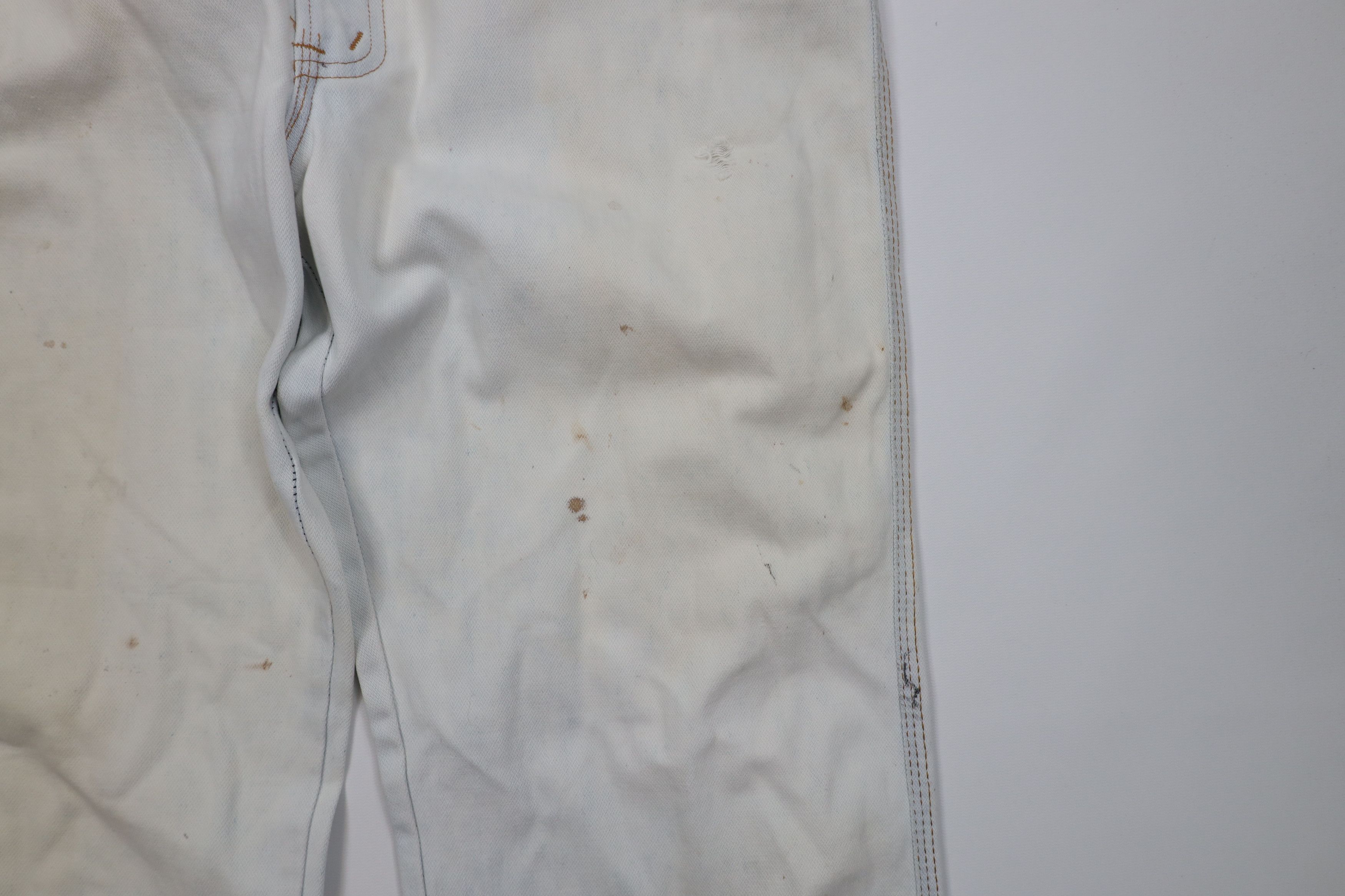 Vintage Vintage 70s Streetwear Flared Wide Leg Denim Jeans Blue Size US 36 / EU 52 - 6 Thumbnail