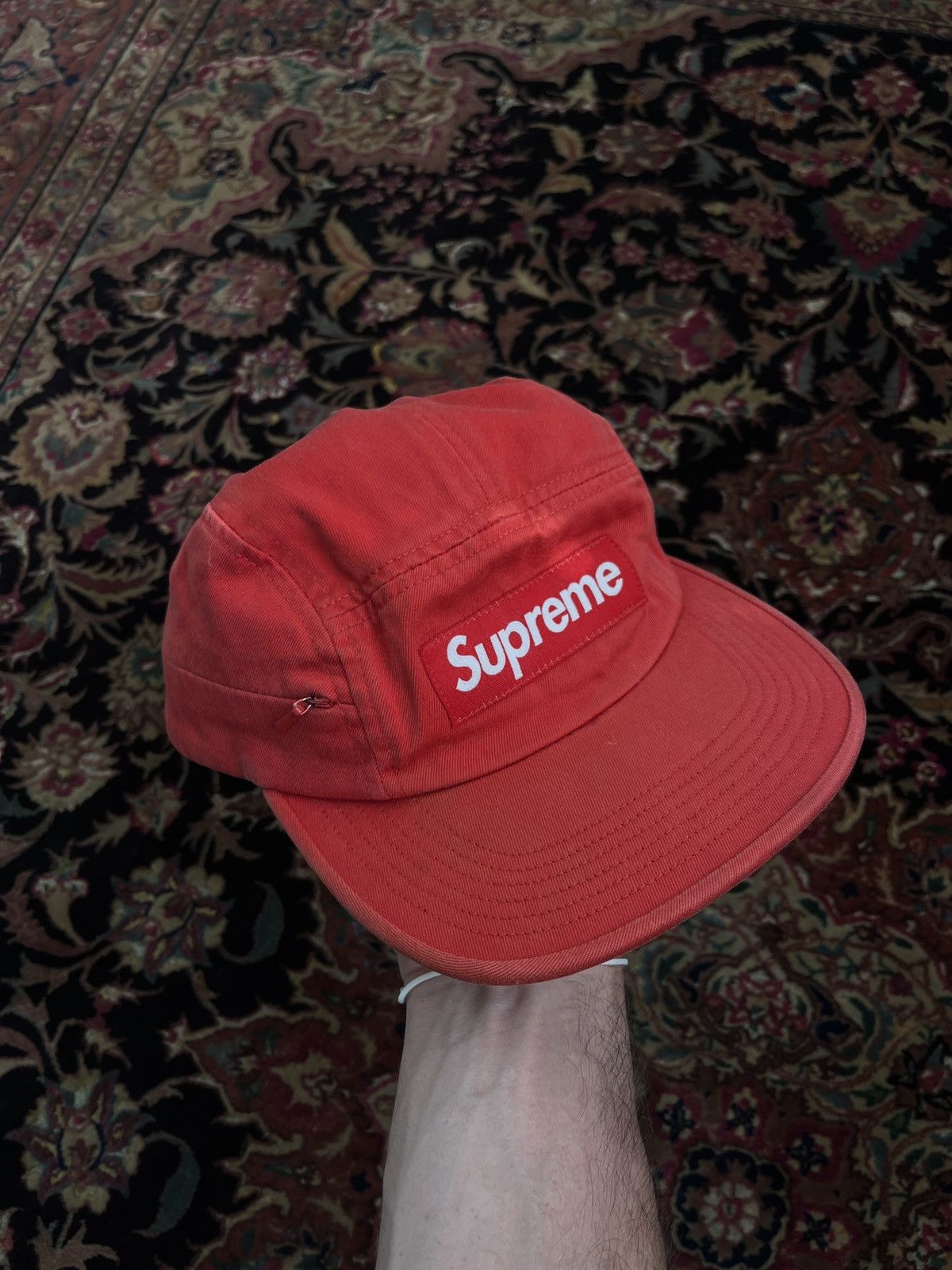 Supreme Supreme box logo zipper camp cap Size ONE SIZE - 1 Thumbnail