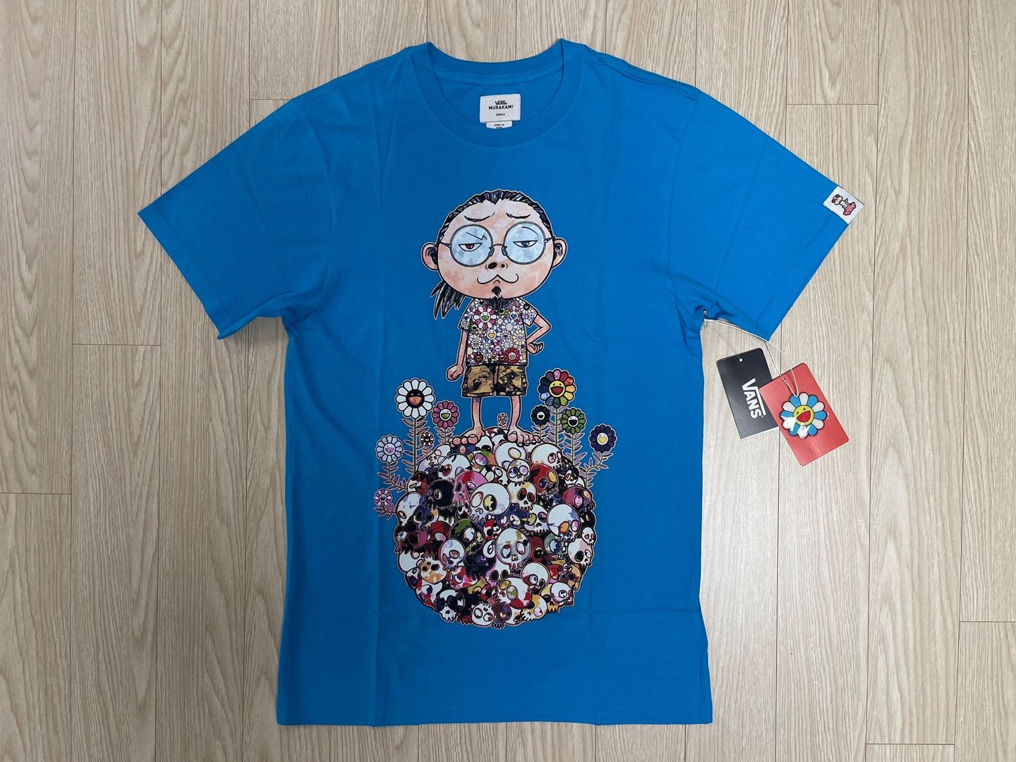 Japanese Brand × Takashi Murakami × Vans Takashi Murakami x Vans Tee Blue S Size US S / EU 44-46 / 1 - 1 Thumbnail