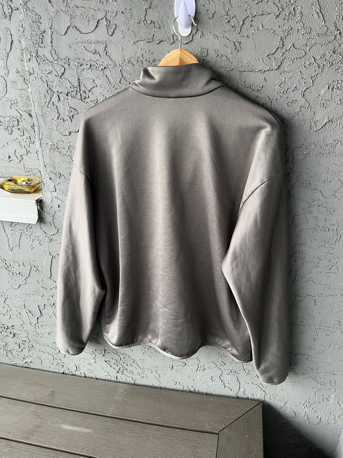 Lululemon Lululemon Lab Fleece Track Jacket Olive Green Large Size US L / EU 52-54 / 3 - 3 Thumbnail