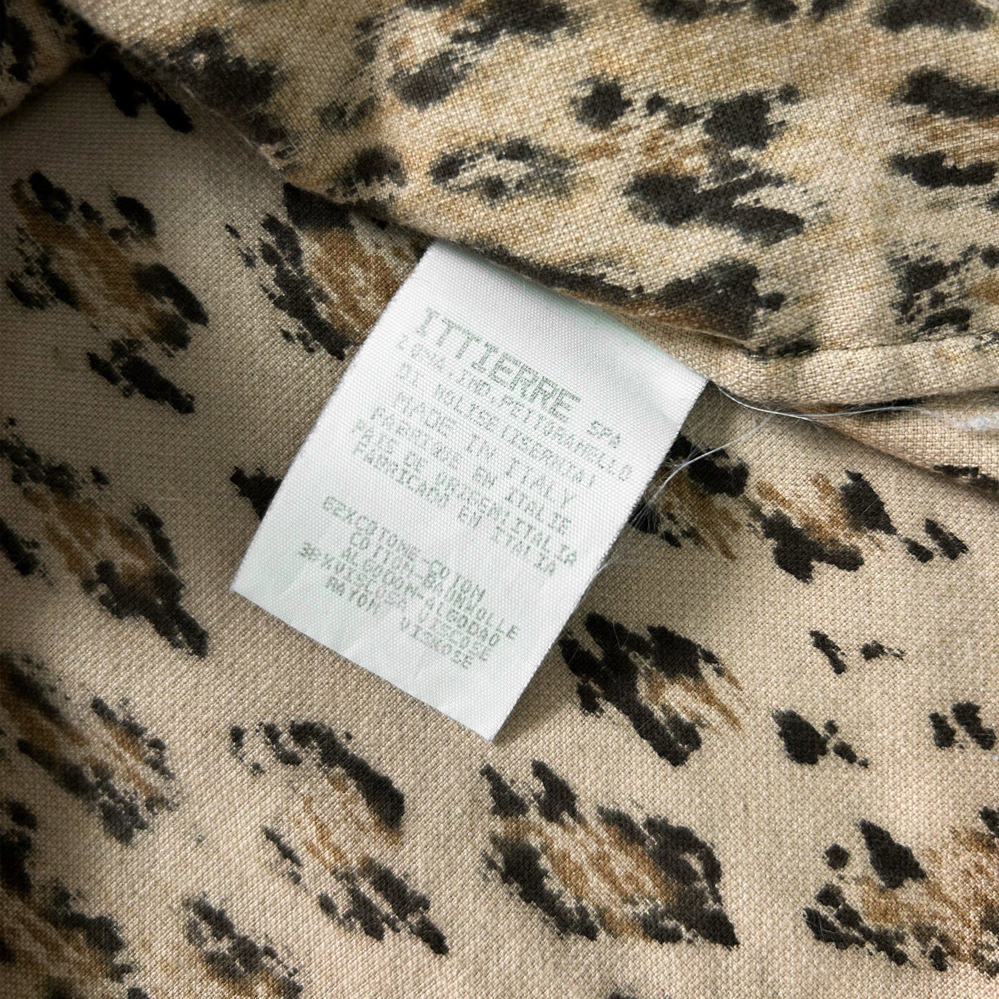 Dolce & Gabbana Dolce & Gabbana 2000's Leopard Print Faux Fur Vest Size ONE SIZE - 5 Thumbnail