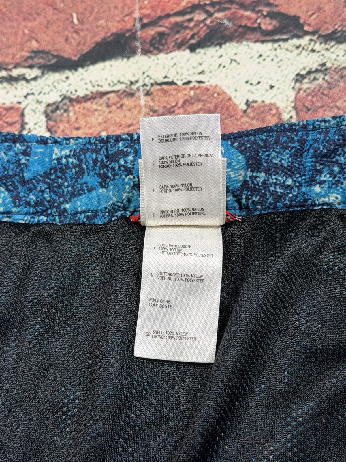 The North Face The North Face Class V Shorts Printed Nylon Belted Baggies Size US 35 - 14 Thumbnail