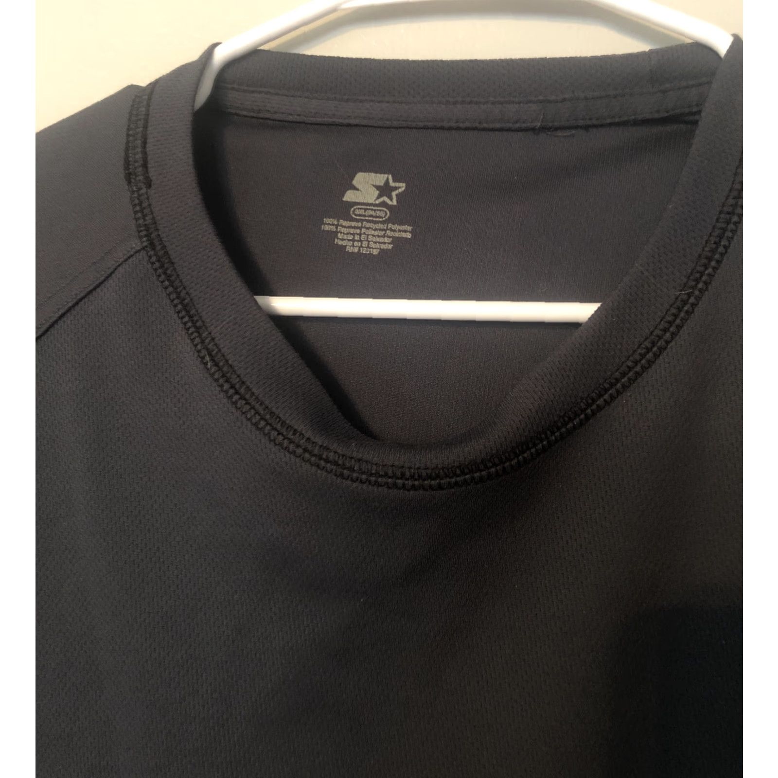 Starter Starter T Shirt Adult 3XL Gray Short Sleeve Polyester Spandex Mens Activewear CrossFit Logo Crew Neck Pullover Basic Sports Shirt Size US XXL / EU 58 / 5 - 3 Thumbnail