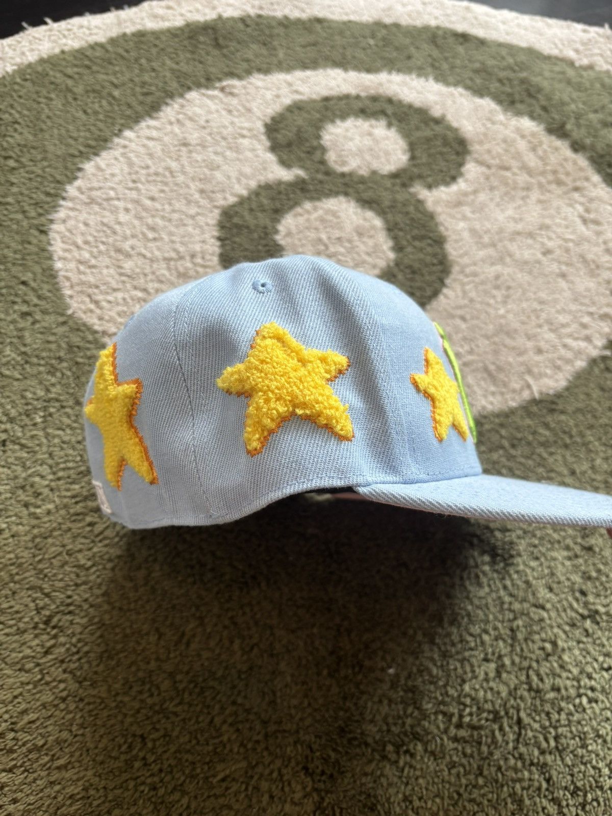 New York Yankees Yankees Fitted Hat w Embroidered Stars Size ONE SIZE - 4 Thumbnail