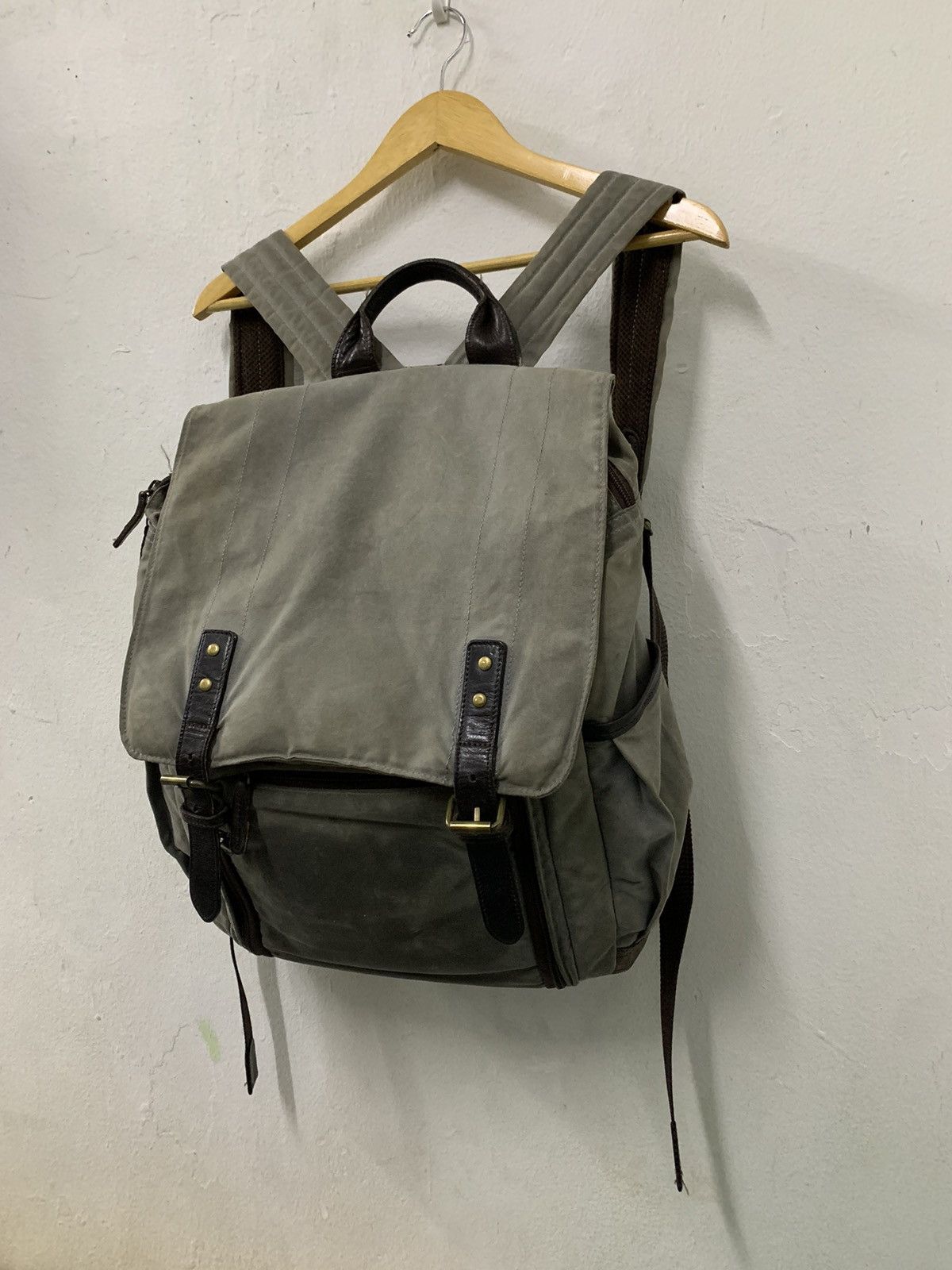 Other ONA Canvas Backpack Leather Trimming Size ONE SIZE - 2 Thumbnail