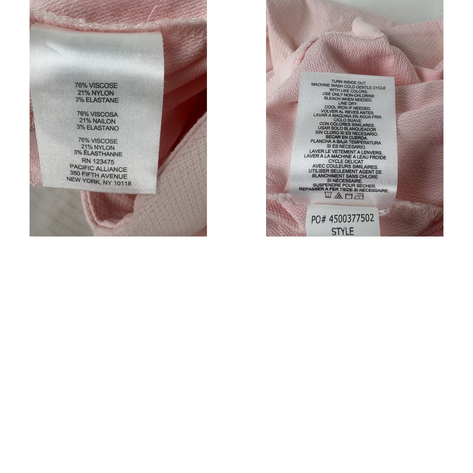 Ellen Tracy VINTAGE Ellen Tracy Women's Pants Cropped Straight Fit Knit Stretch Casual Workwear Size L Pink Size 36" / US 14 / IT 50 - 8 Thumbnail