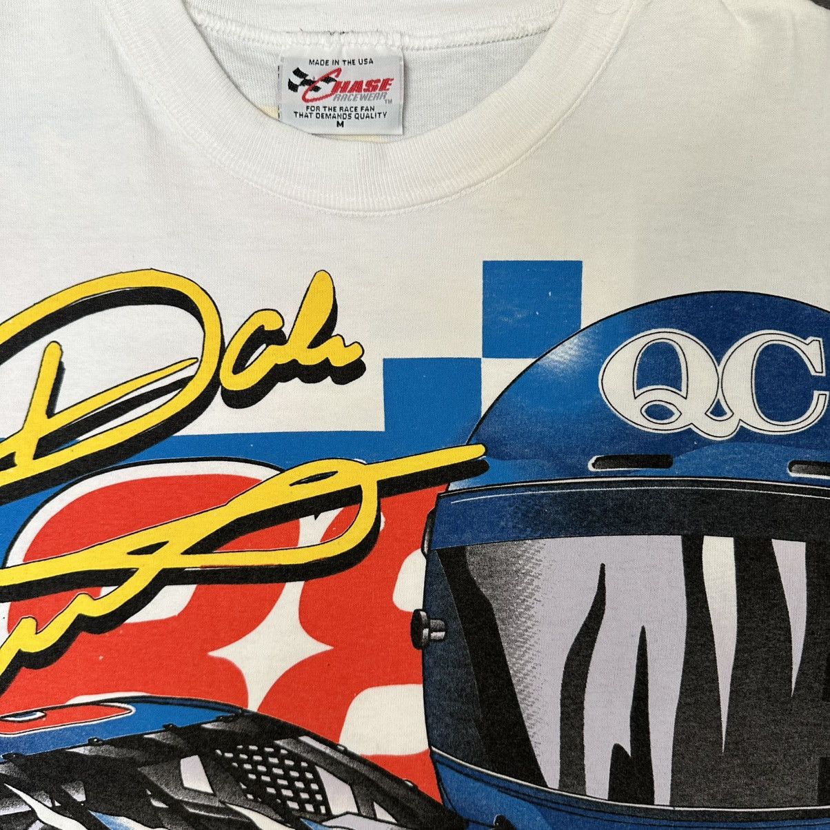 NASCAR Crazy vintage 90s Dale Jarrett aop nascar t-shirt Size US M / EU 48-50 / 2 - 3 Thumbnail