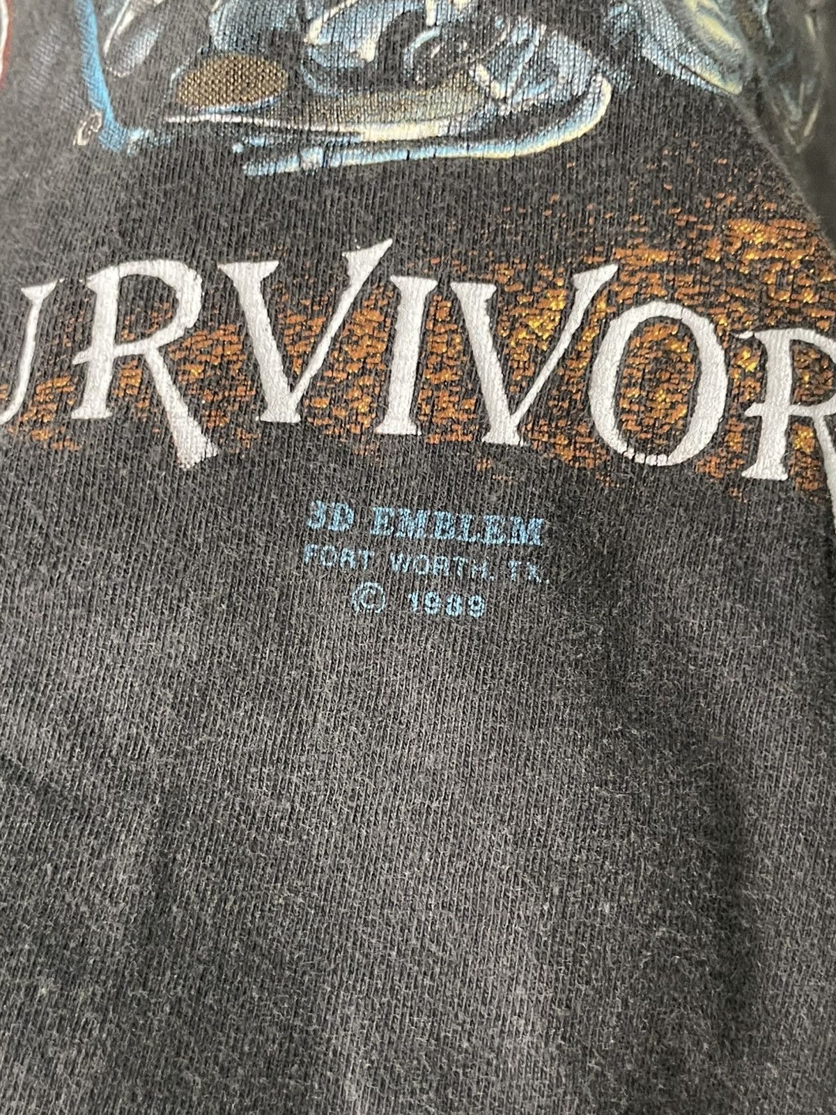 Harley Davidson × Neighborhood VTG Harley-Davidson 1991 3D Emblem Survivors Wolf T-ShirtUSA Size US L / EU 52-54 / 3 - 4 Thumbnail