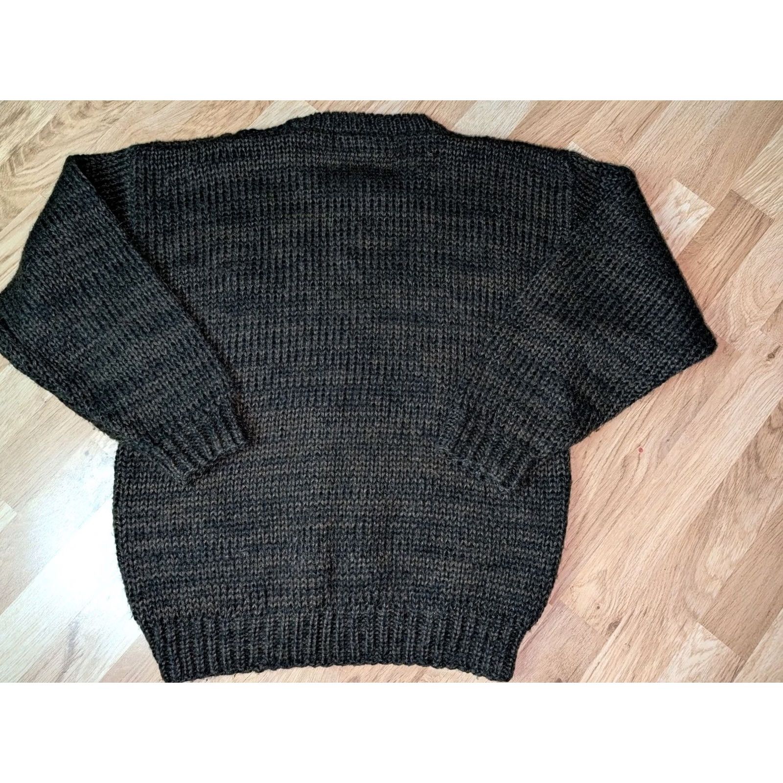 Vintage VINTAGE 80's Sole Sweater Cosby Grandpa Size Medium Acrylic GUC Brown Mens Size US M / EU 48-50 / 2 - 3 Thumbnail