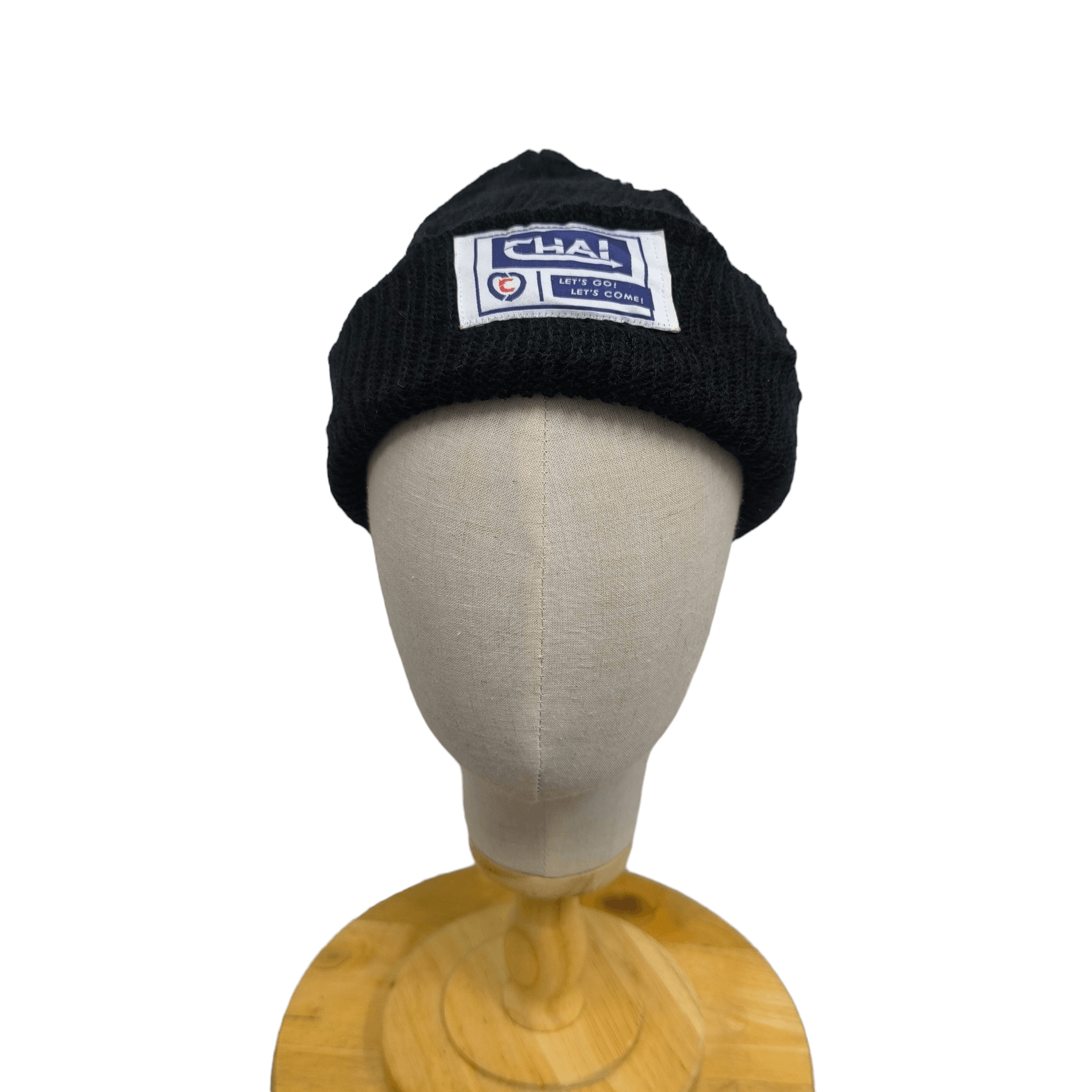 Japanese Brand ✨Chai let's go! let's go! racing patch beanie hat Size ONE SIZE - 1 Thumbnail