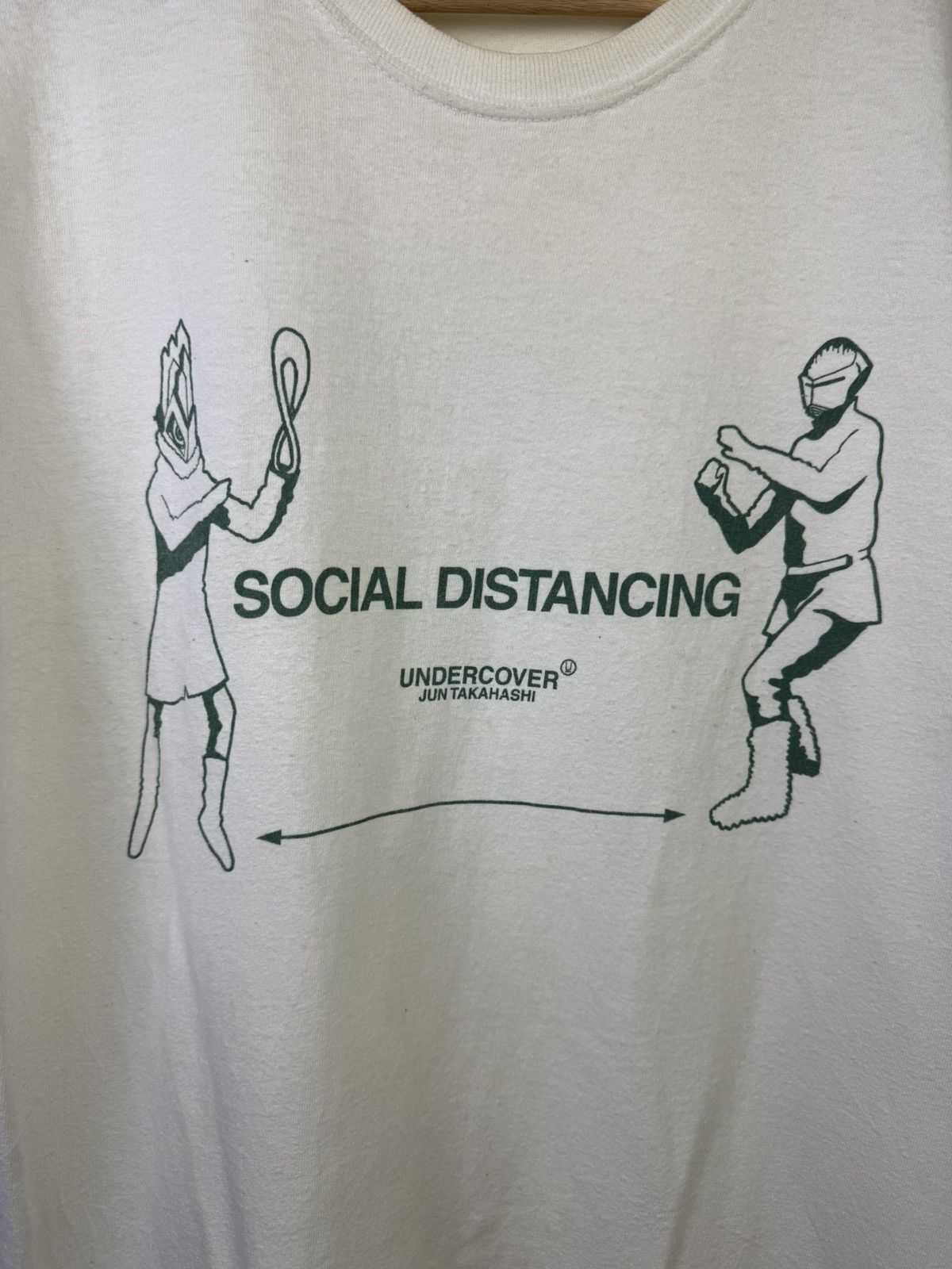 Undercover Vintage Undercover Jun Takahashi Social Distancing t-shirt Size US M / EU 48-50 / 2 - 4 Thumbnail