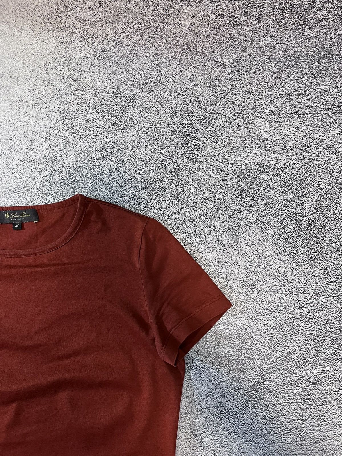 Loro Piana Loro Piana 2 Women T- Shirt Burnt Orange Cotton Knit Size 40 Size S / US 4 / IT 40 - 5 Thumbnail