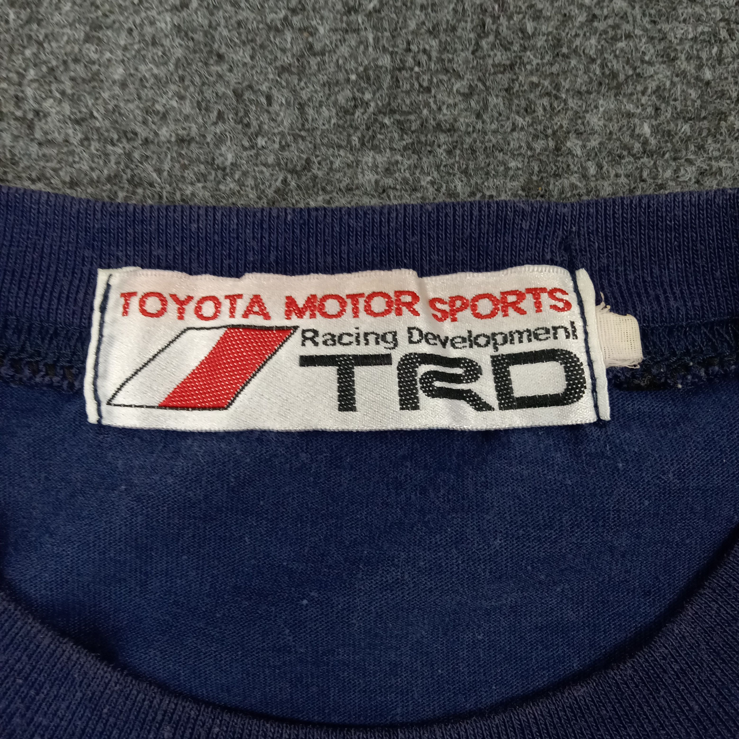 Japanese Brand × Vintage TRD Racing Development Toyota Supra Turbo Tshirt Size US M / EU 48-50 / 2 - 5 Thumbnail