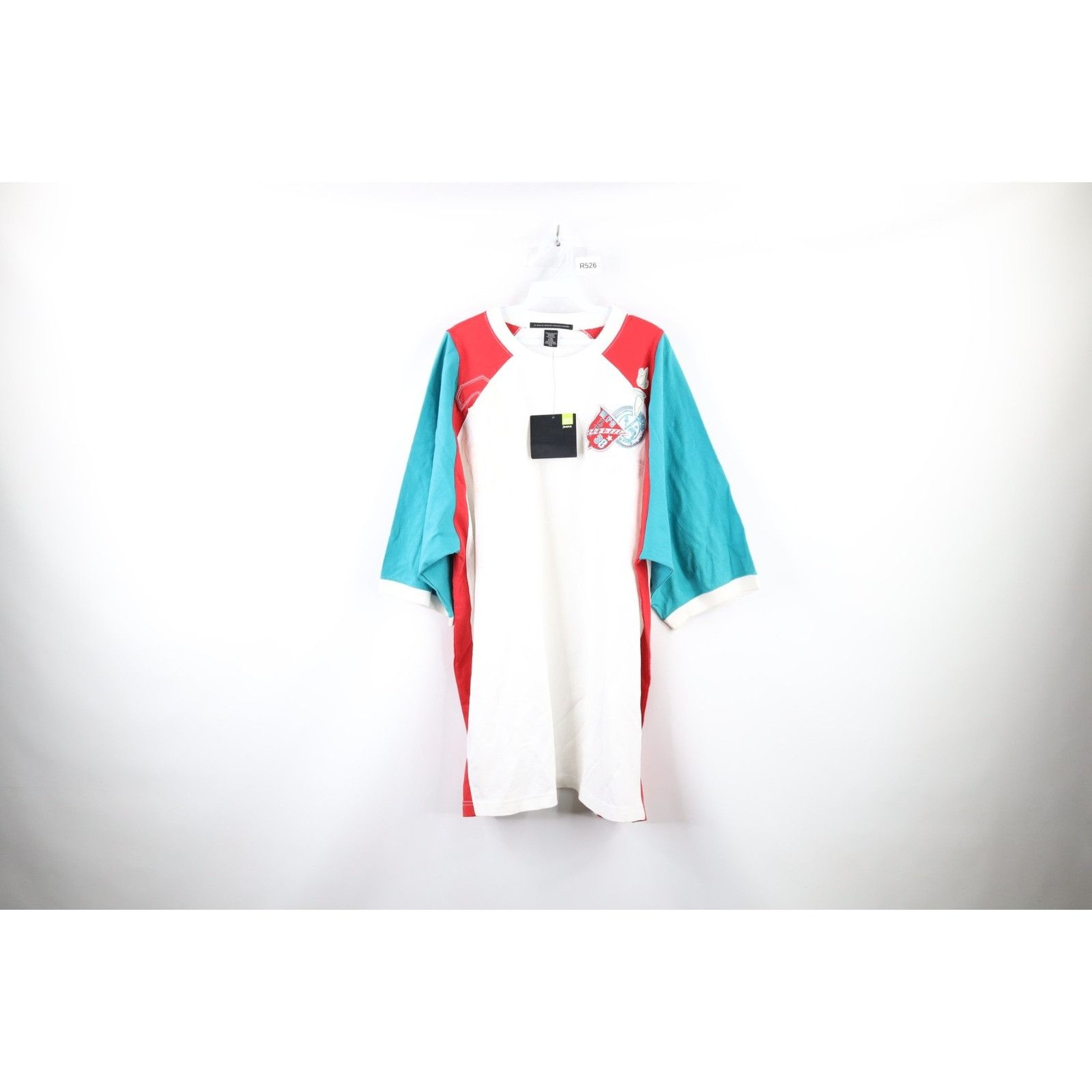 Marithe + Francois Girbaud × Vintage NOS Vintage 90s Marithe Francois Girbaud Torch T-Shirt Size US XXL / EU 58 / 5 - 1 Thumbnail