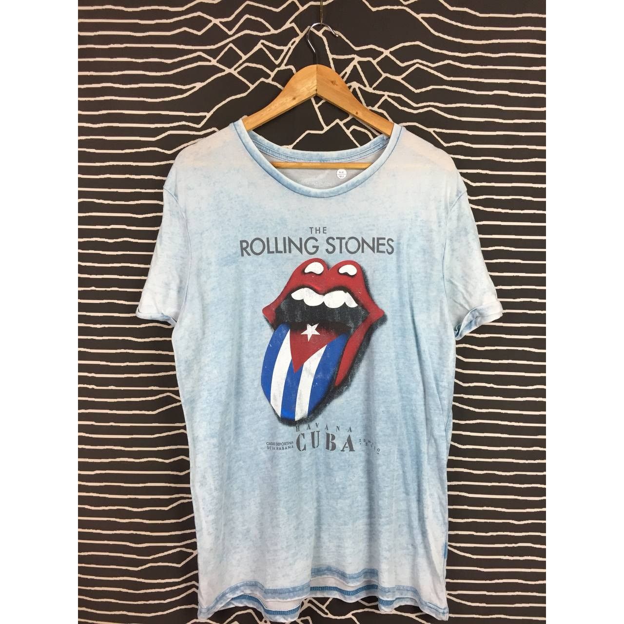 Band Tees × The Rolling Stones × Vintage The Rolling Stones Havana Cuba 2016 Concert Tee Size XL Size US XL / EU 56 / 4 - 1 Thumbnail