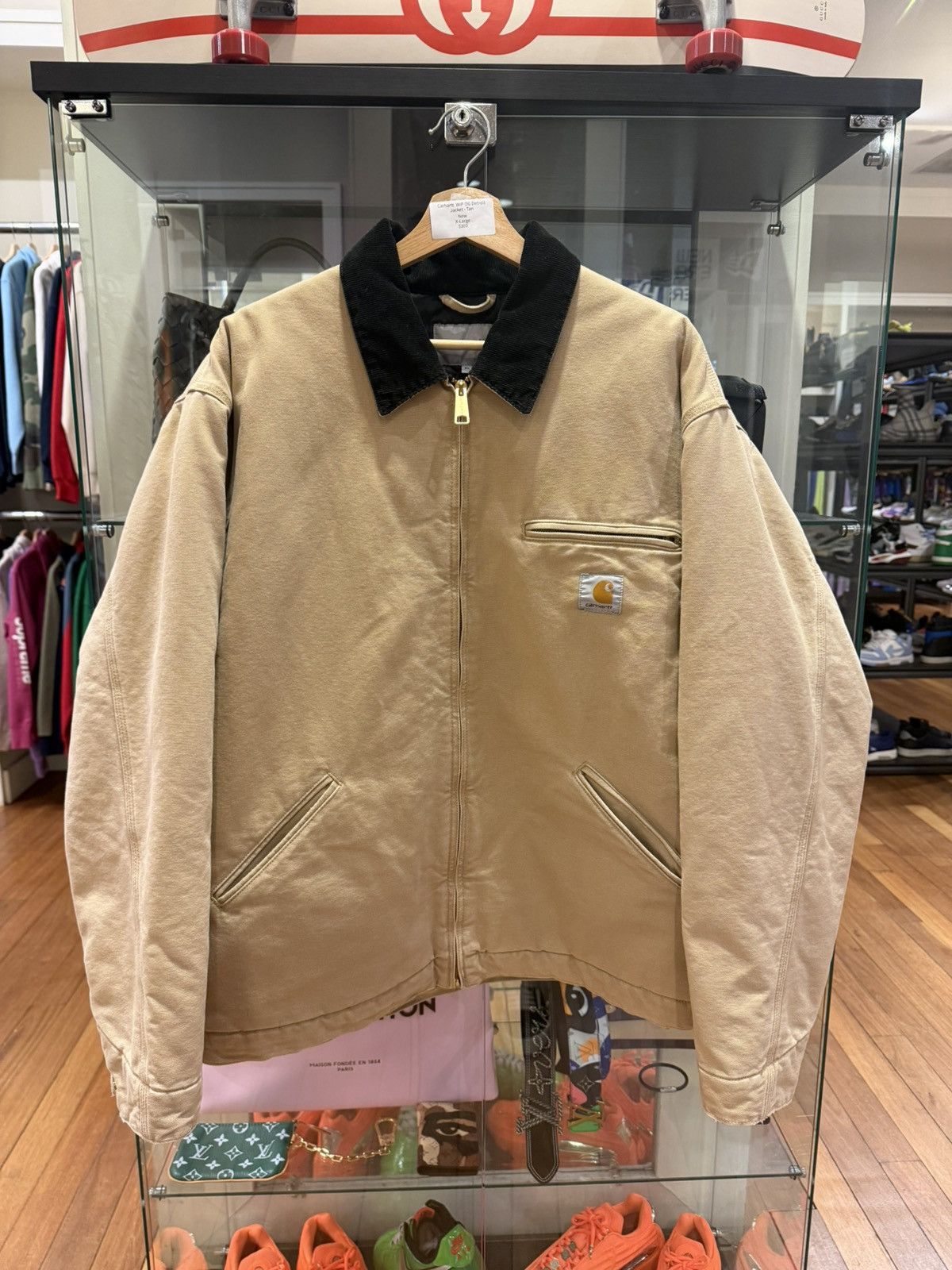 Carhartt Wip Carhartt WIP OG Detroit Jacket - Tan Size US XL / EU 56 / 4 - 1 Thumbnail