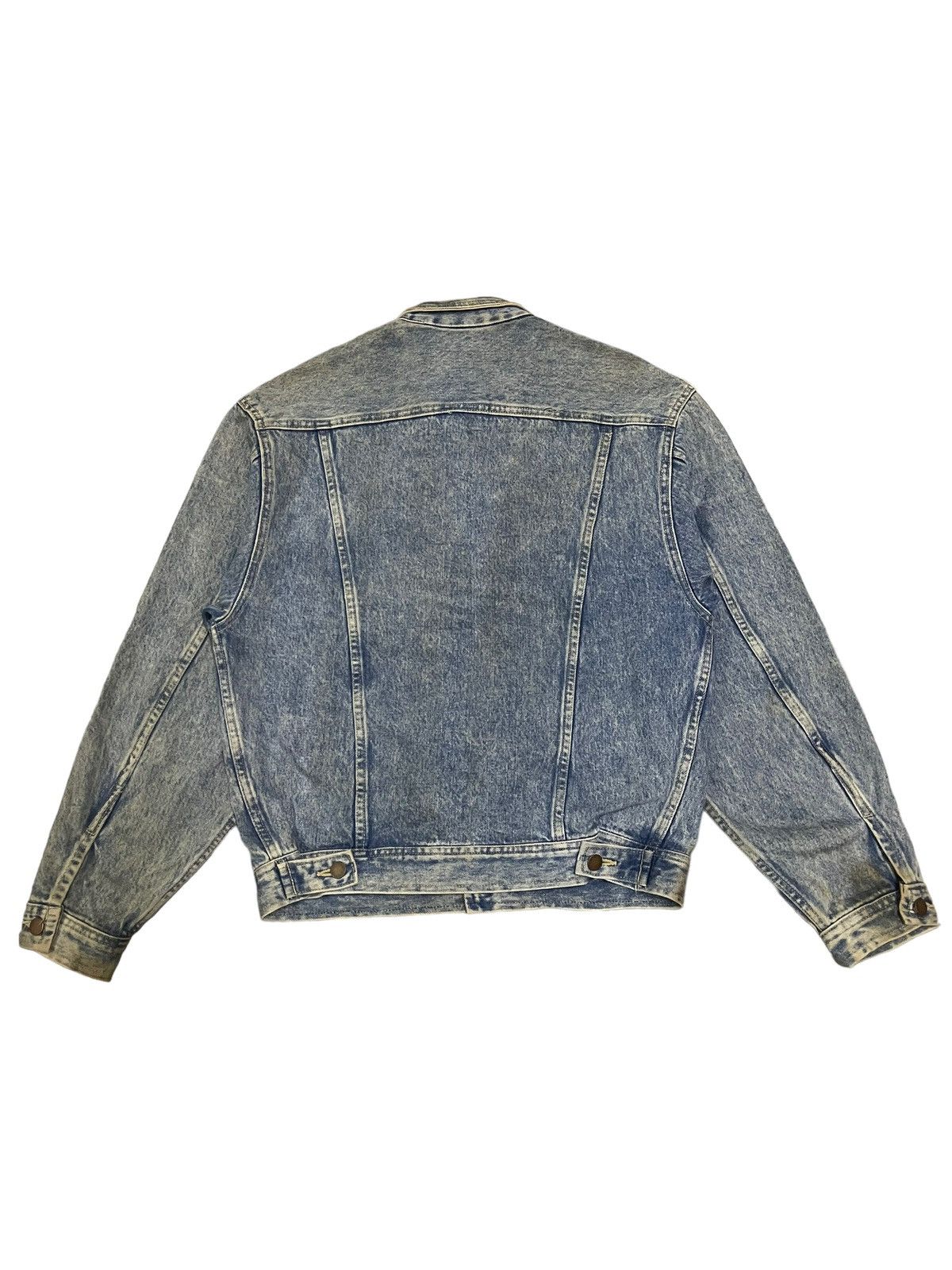 Japanese Brand Vintage Japanese Brand Acid Wash Style Denim Jacket Size US M / EU 48-50 / 2 - 4 Thumbnail