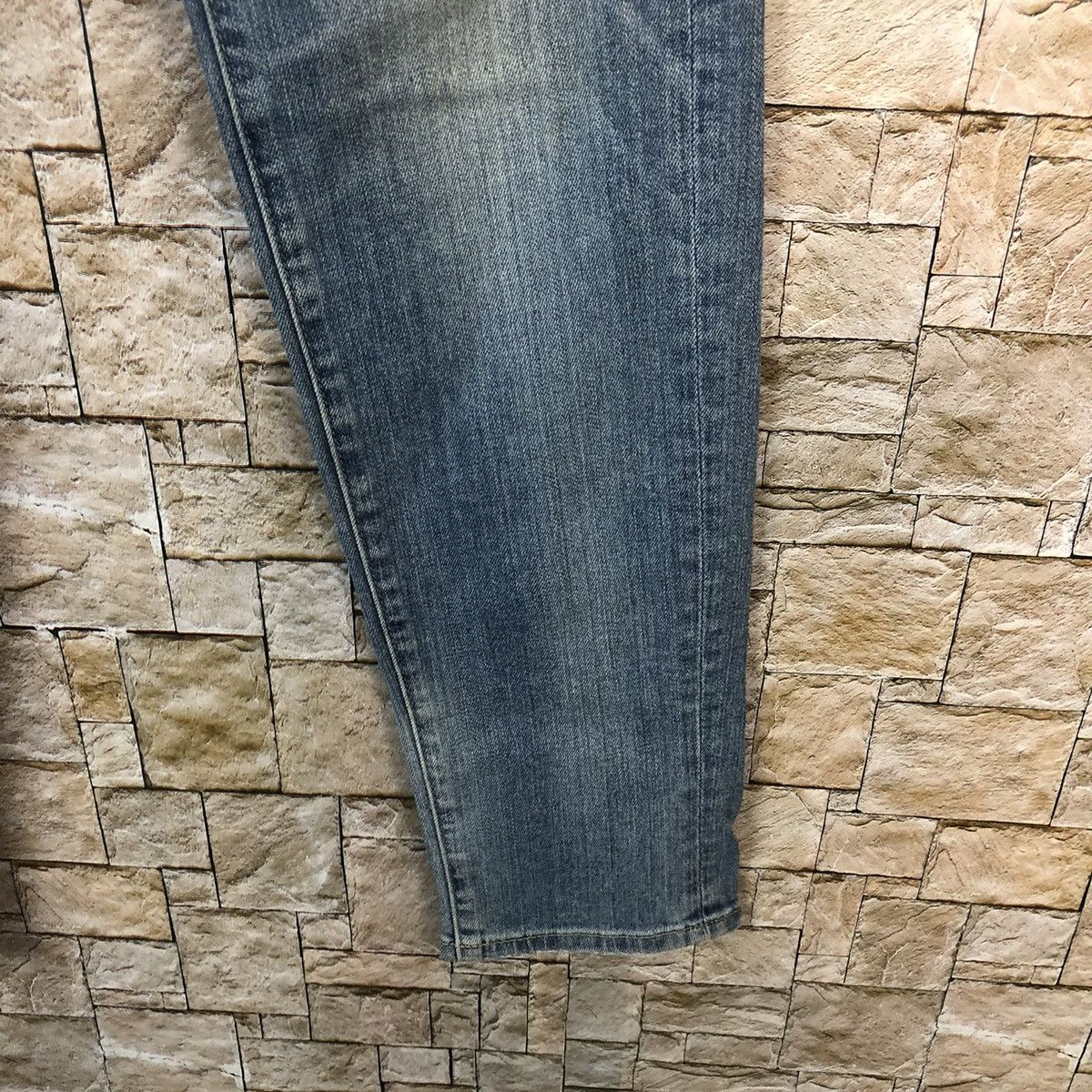 LOWRYS FARM Lowrys Farm sashiko patchwork Blue Denim Pants #A75 Size US 30 / EU 46 - 13 Thumbnail