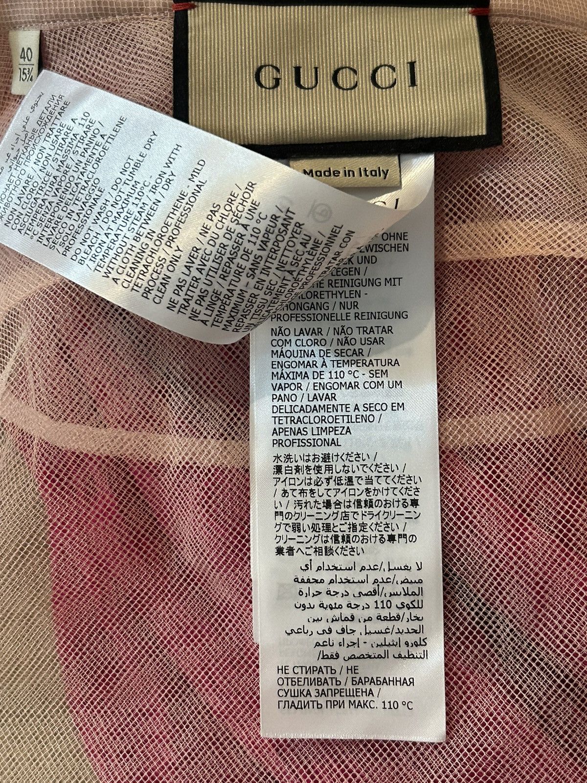 Gucci Sheer Elegance Mesh Button Up Size M / US 6-8 / IT 42-44 - 6 Thumbnail