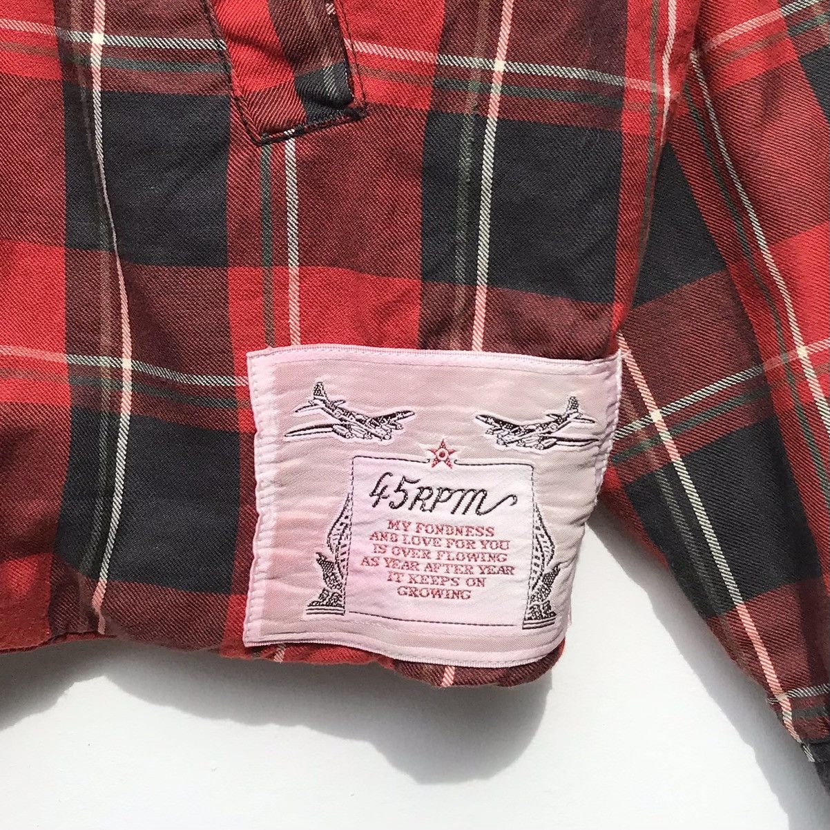 45rpm 45rpm Studios Reversible Plaid Jacket 45rpm Japan Designer Size US M / EU 48-50 / 2 - 21 Thumbnail