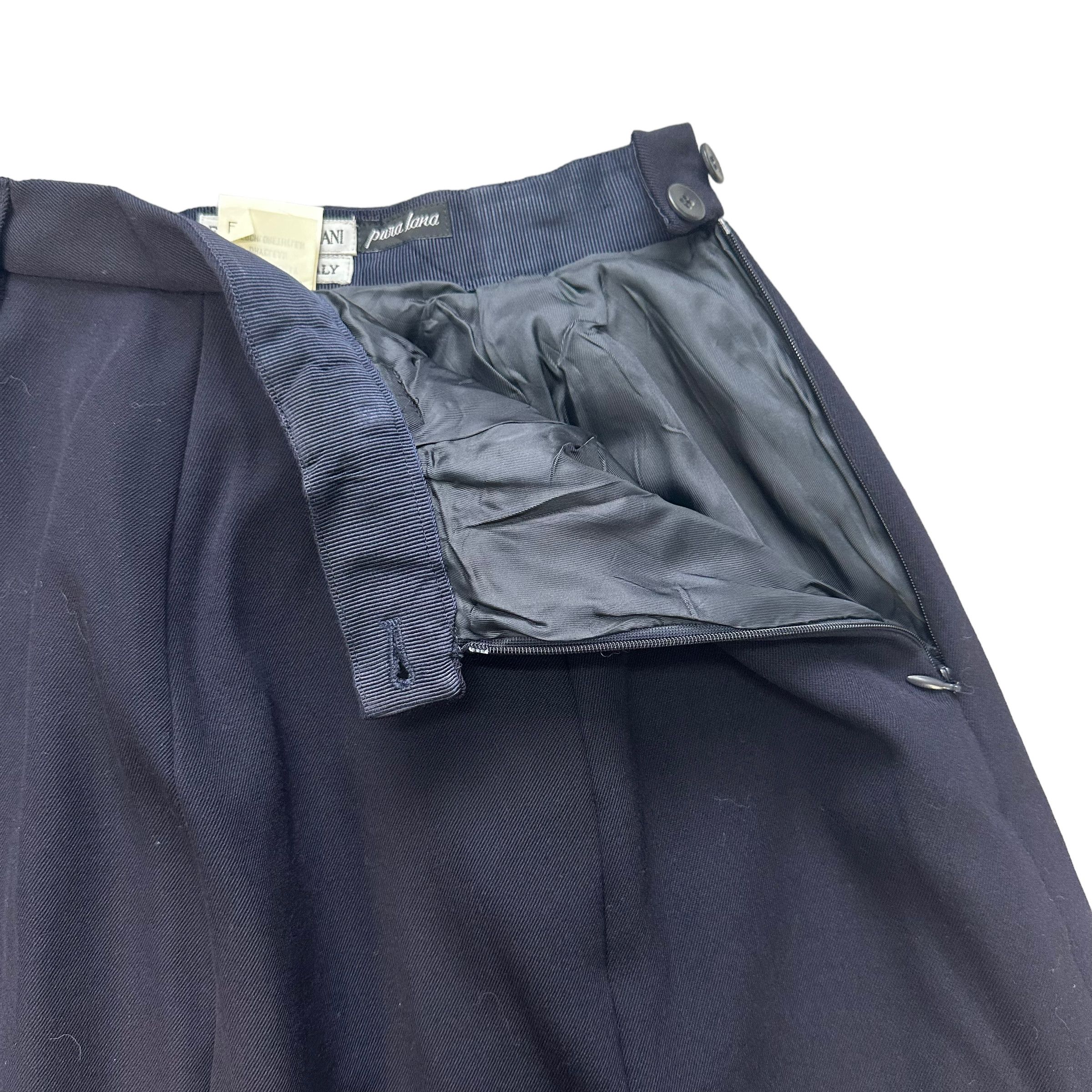 Emporio Armani EMPORIO ARMANI WOOL MINI SKIRTS #7734-167 Size 23" - 4 Thumbnail
