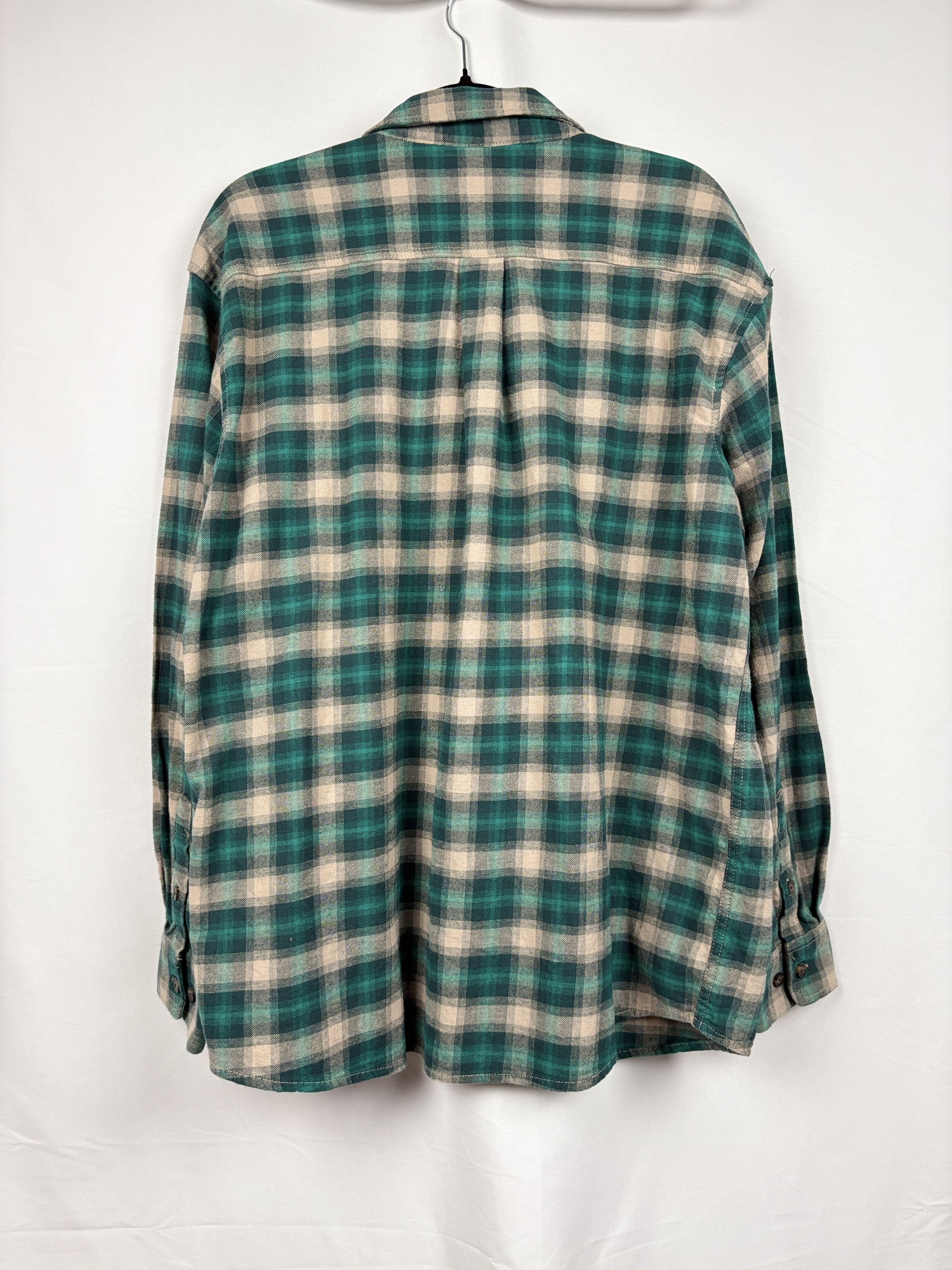 Dickies Dickies Flannel Shirt XL Green Plaid Workwear Button Up Size US XL / EU 56 / 4 - 2 Thumbnail