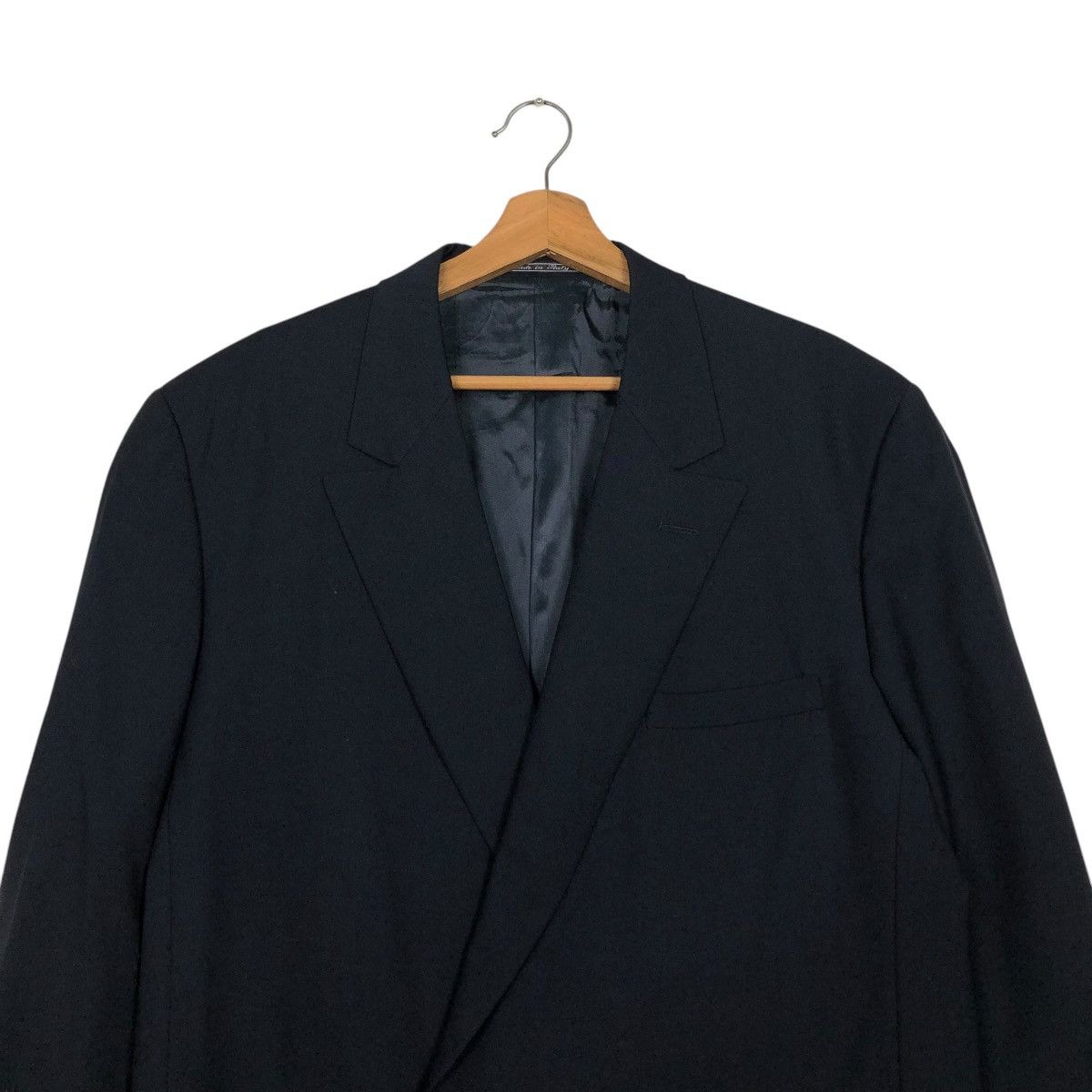 Versace 🔥ROCH BLACK VINTAGE COATS GIANNI VERSACE DOUBLE BREASTED Size US M / EU 48-50 / 2 - 5 Thumbnail