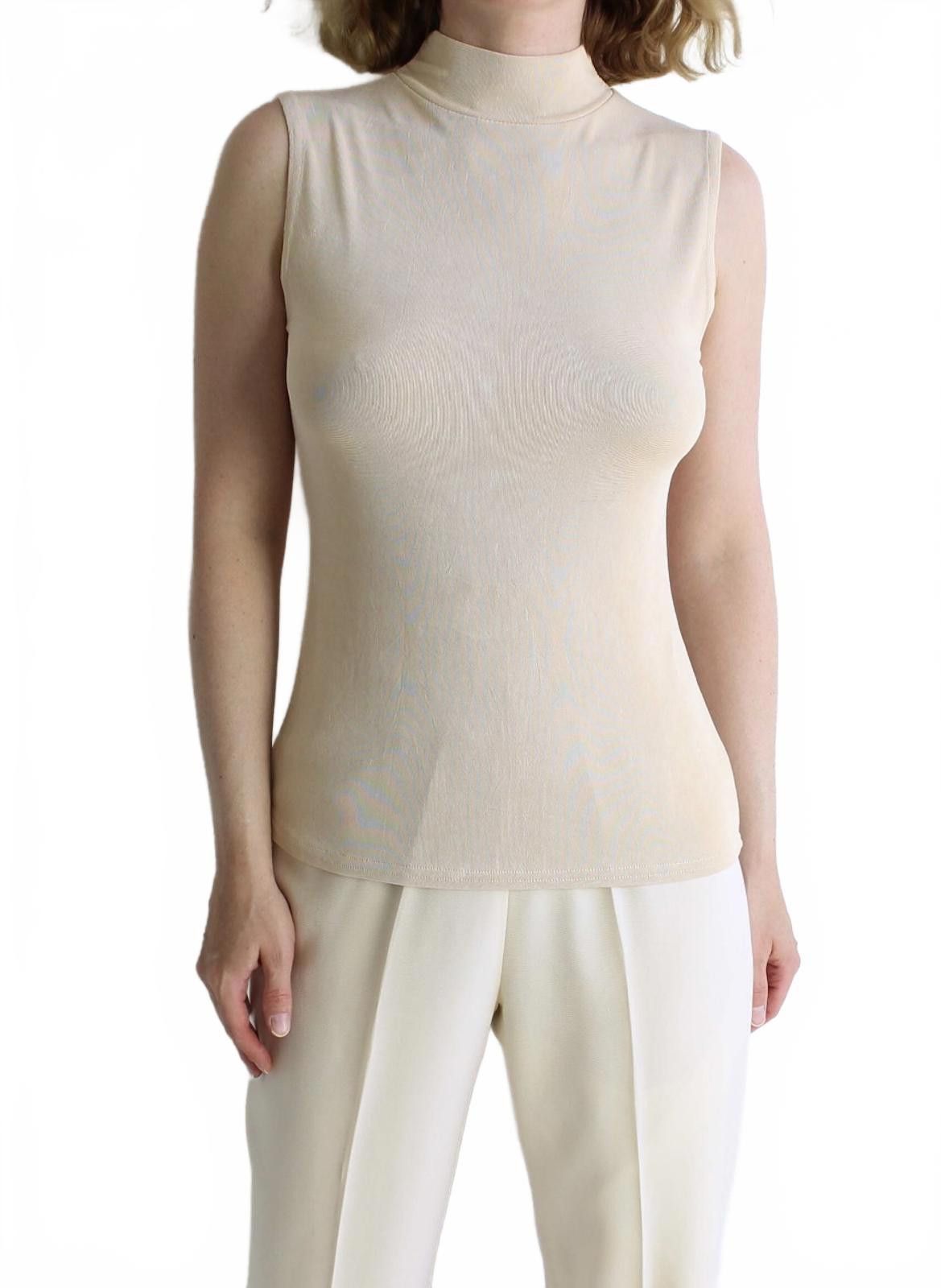 Other JAIPUR '90's Vintage Mock Neck in Beige (SMALL) Size S / US 4 / IT 40 - 2 Thumbnail