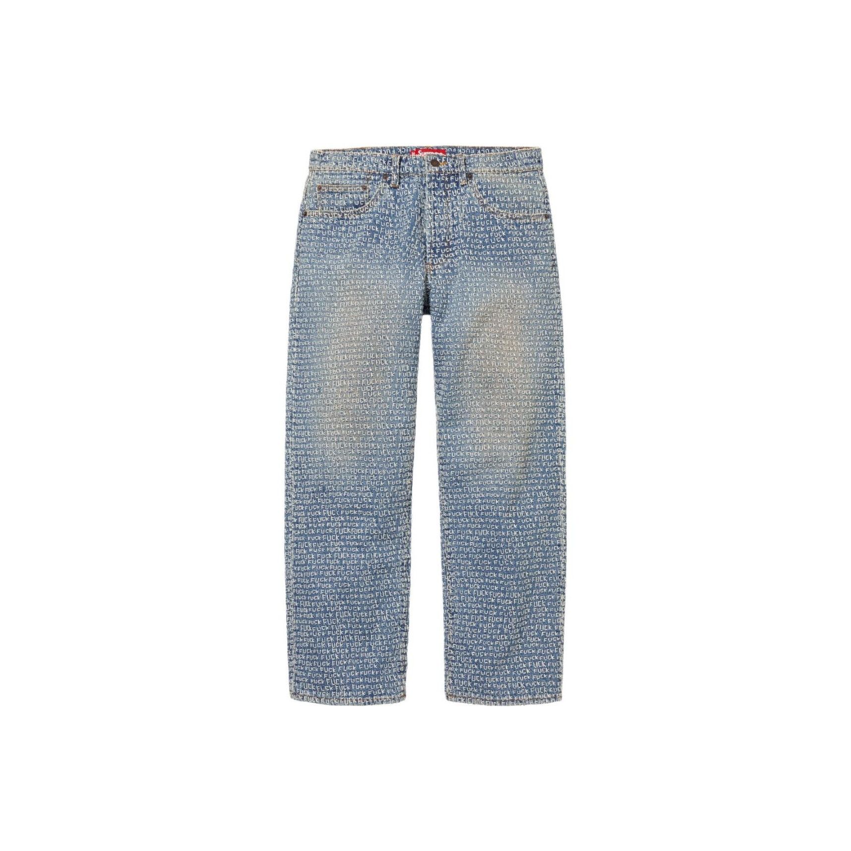 Supreme Checks Embroidered Jeans | Grailed