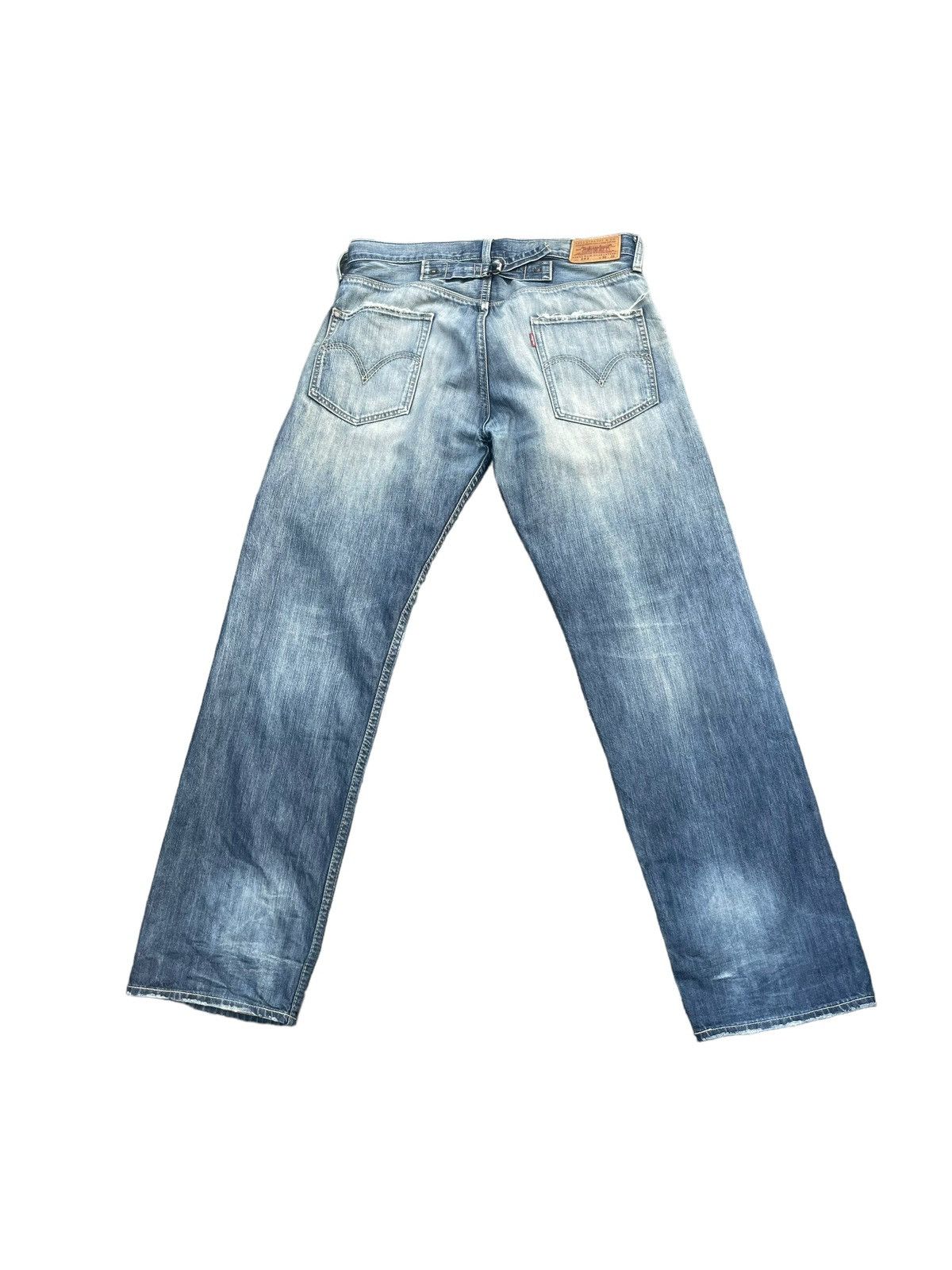 Levi's × Vintage Vintage 2008 Levis Lot 203 Faded & Distresed Size US 35 - 8 Thumbnail